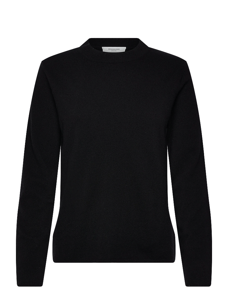 Rosemunde - RWLaica Cashmere LS O-neck Pullover - kaschmir - black - 0