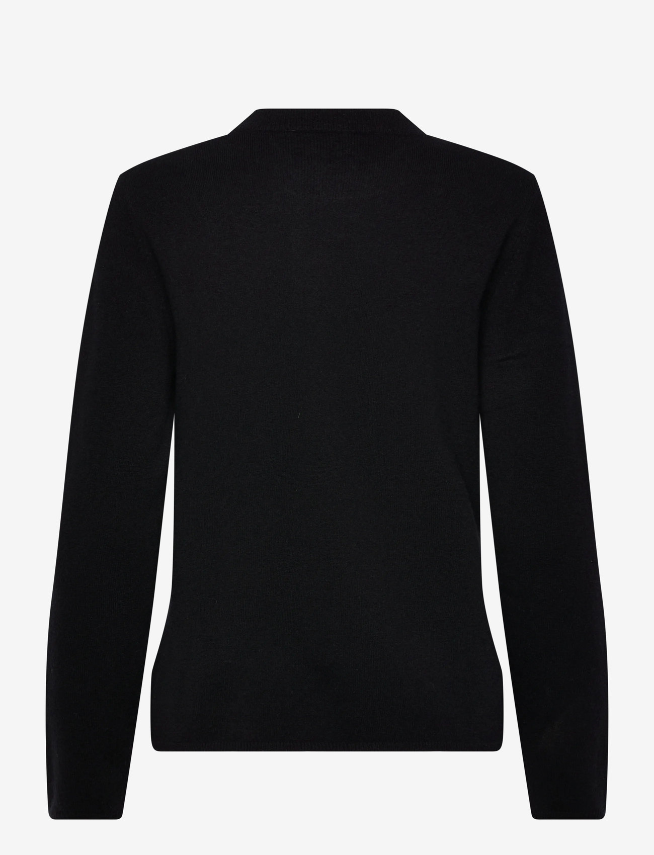 Rosemunde - RWLaica Cashmere LS O-neck Pullover - kaschmir - black - 1