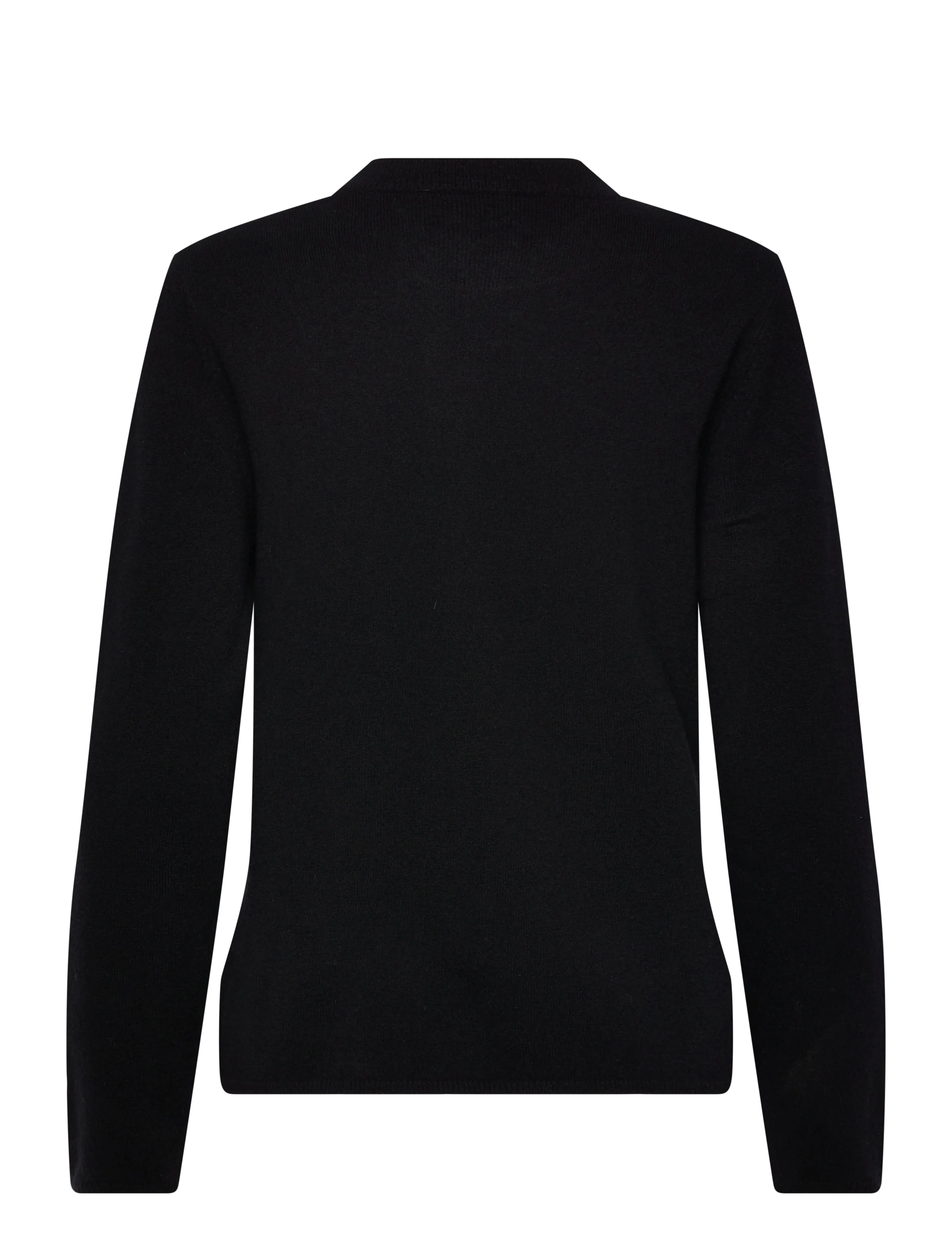 Rosemunde - RWLaica Cashmere LS O-neck Pullover - black - 1