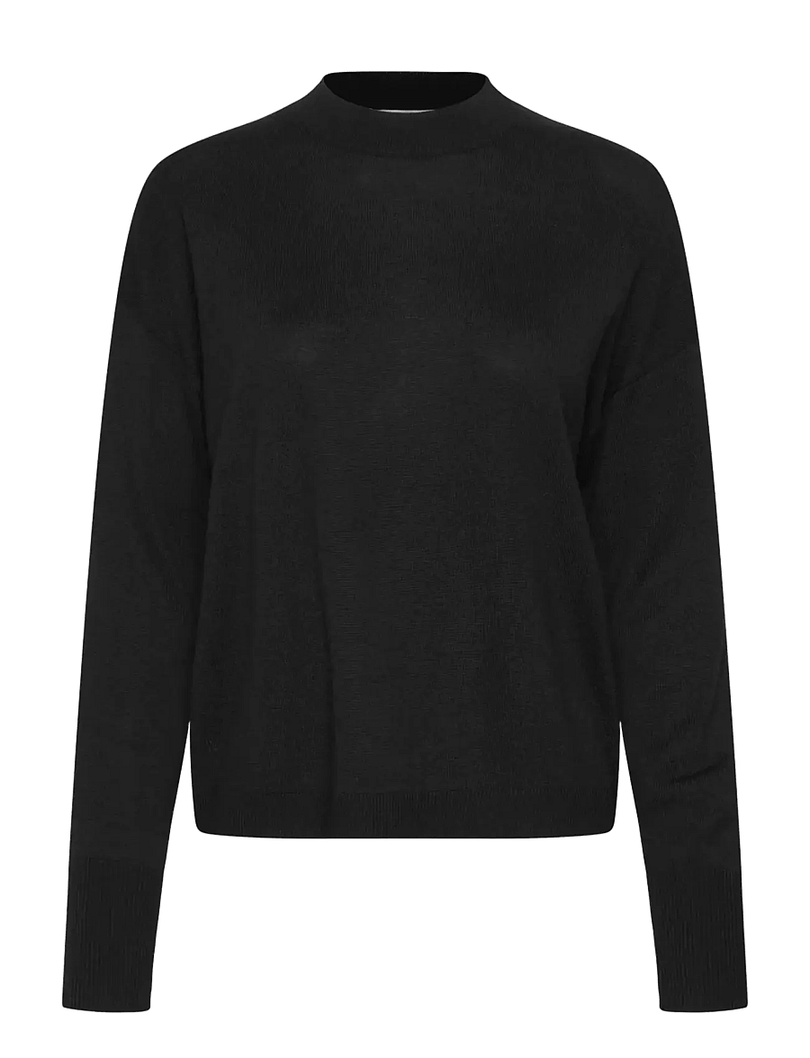 Rosemunde - RWValencia Merino Wool LS Pullover - black - 1