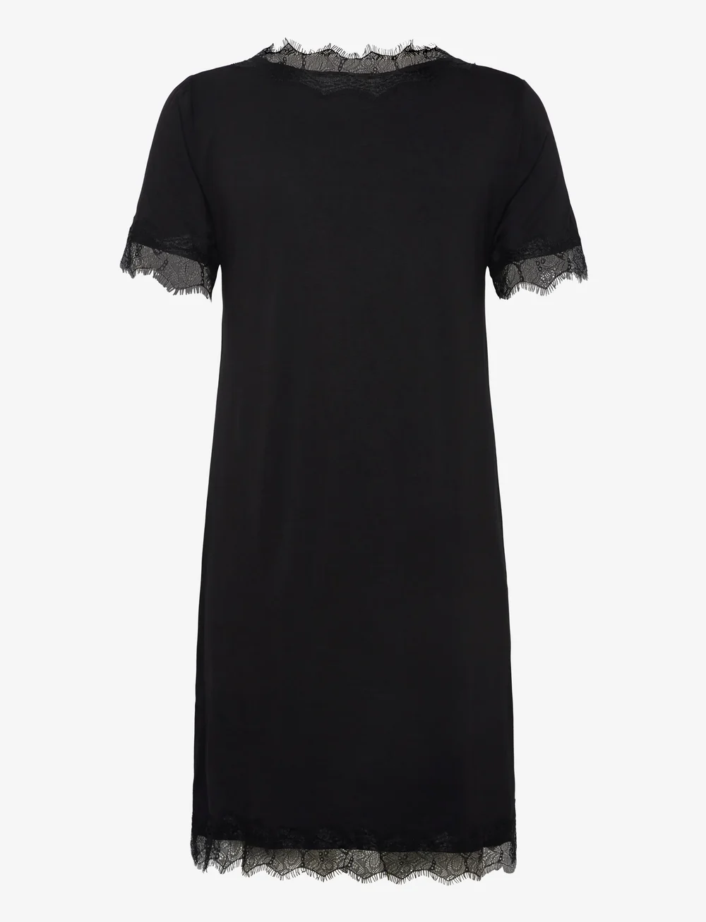 Rosemunde - RHBiarritz SS Night Dress - nattkjoler - black - 2