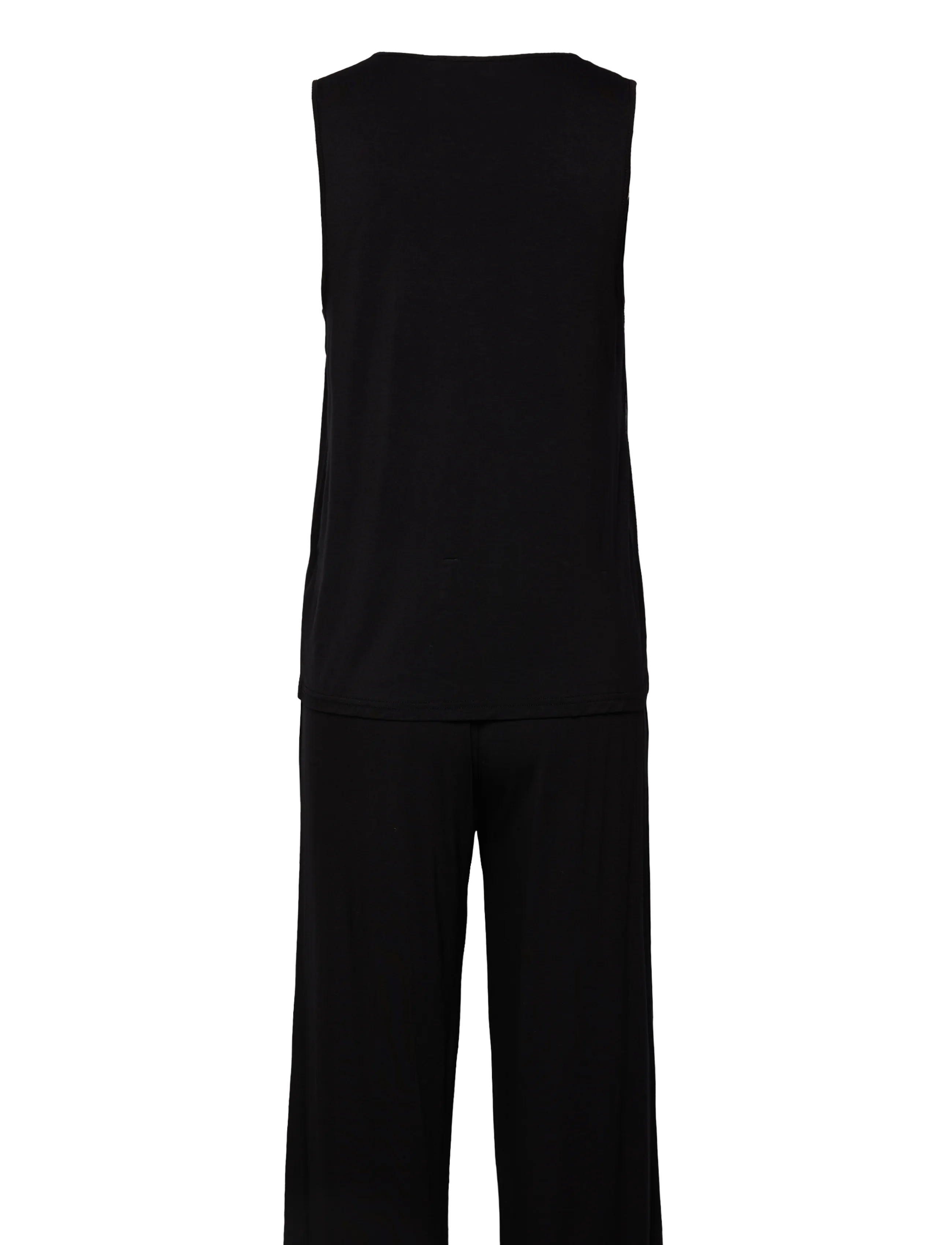 Rosemunde - RHBiarritz Jersey Night Set - pyjamas - black - 2