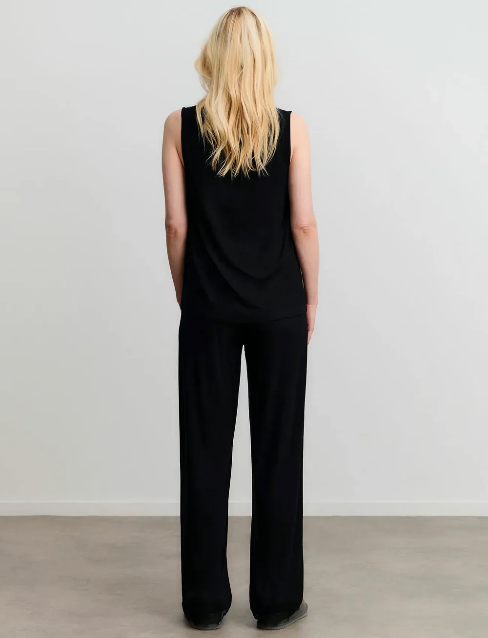 Rosemunde - RHBiarritz Jersey Night Set - pyjamas - black - 5