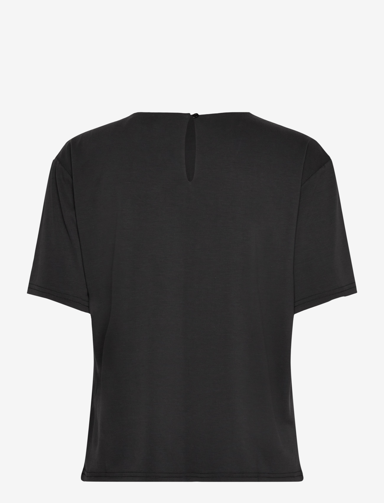 Rosemunde - RWElma Modal SS Boxy T-shirt - t-shirts - black - 1