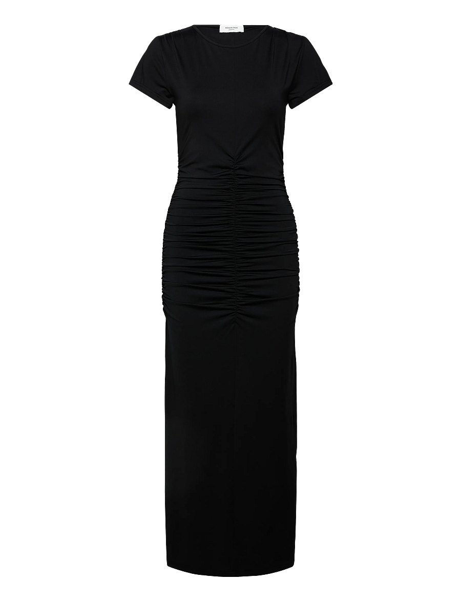 Rosemunde - RWBillie Capsleeve Long Dress - maxikleider - black - 0