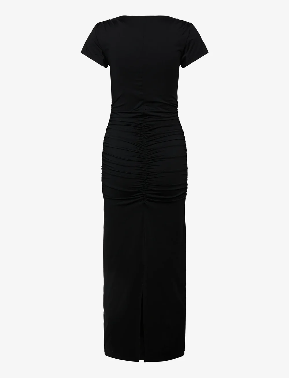 Rosemunde - RWBillie Capsleeve Long Dress - maxiklänningar - black - 1