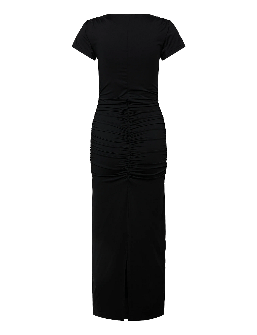 Rosemunde - RWBillie Capsleeve Long Dress - maxikleider - black - 1