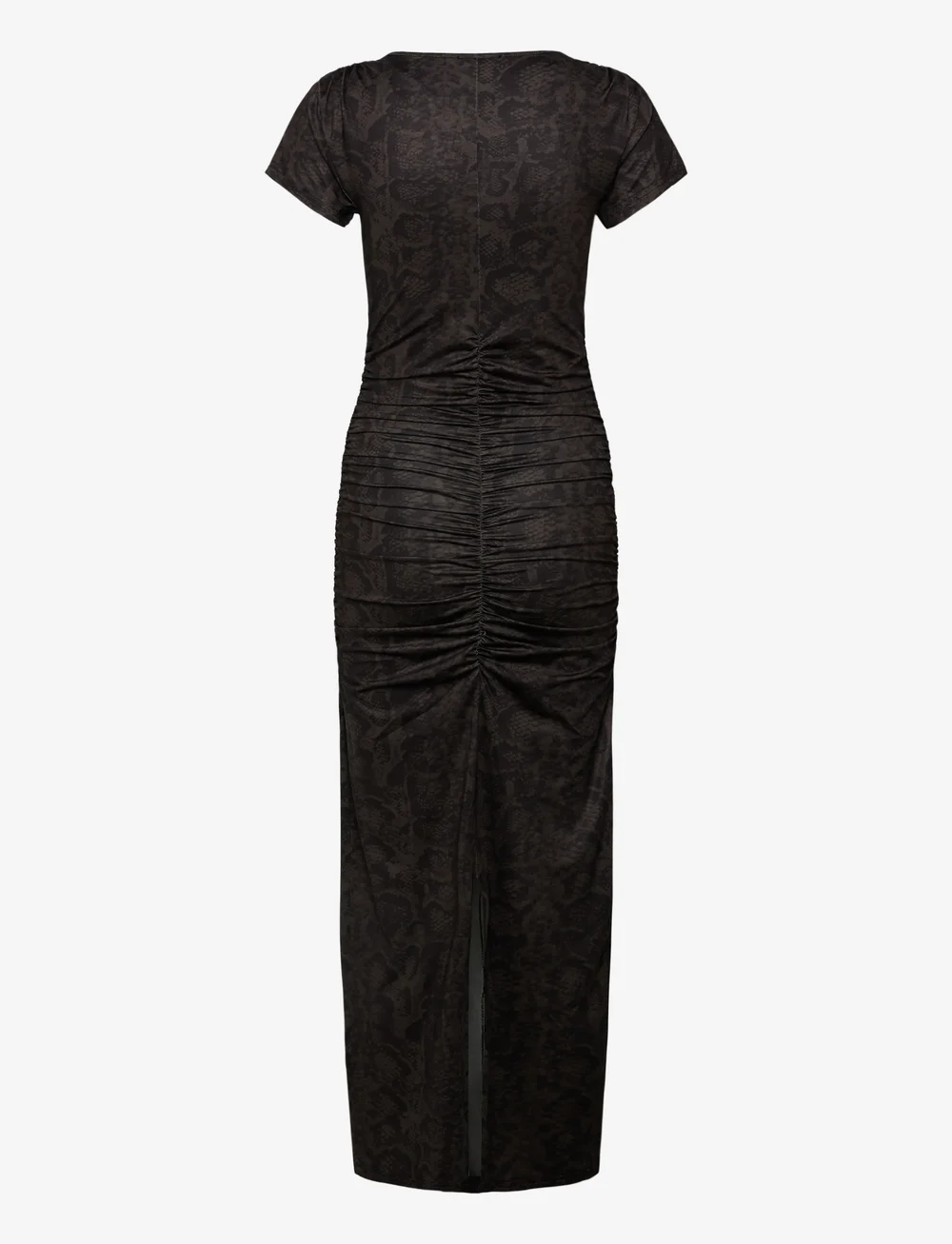 Rosemunde - RWBillie Capsleeve Long Dress - maxi kjoler - brown snake print - 2