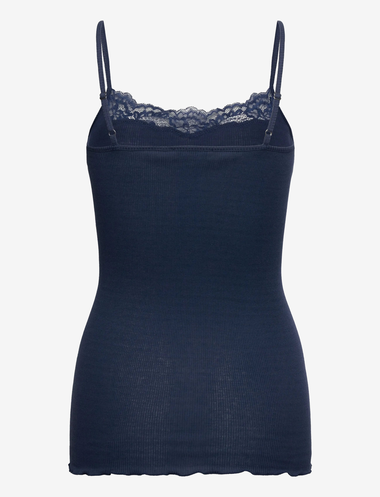 Rosemunde - RWBernadine Organic SL Strap Lace T - tanktops - insignia blue - 1