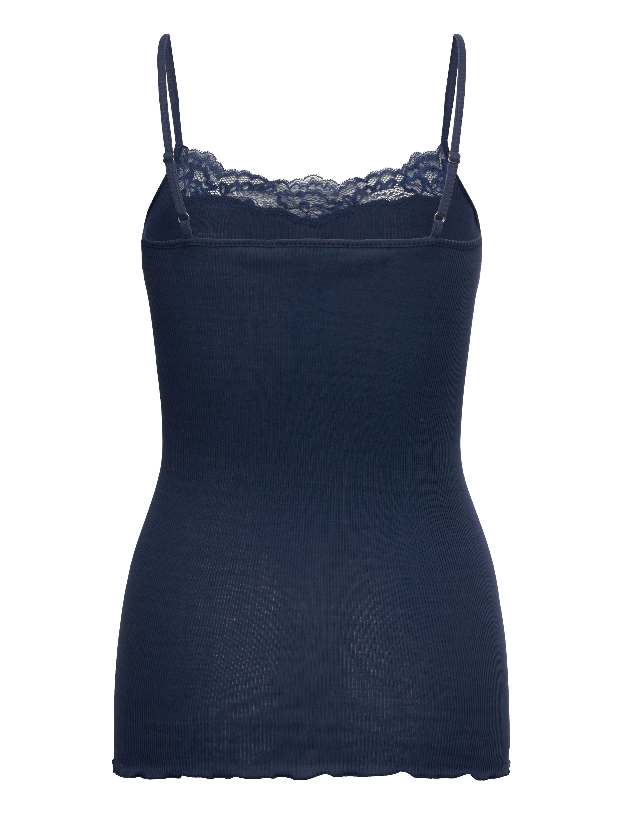 Rosemunde - RWBernadine Organic SL Strap Lace T - tanktops - insignia blue - 1
