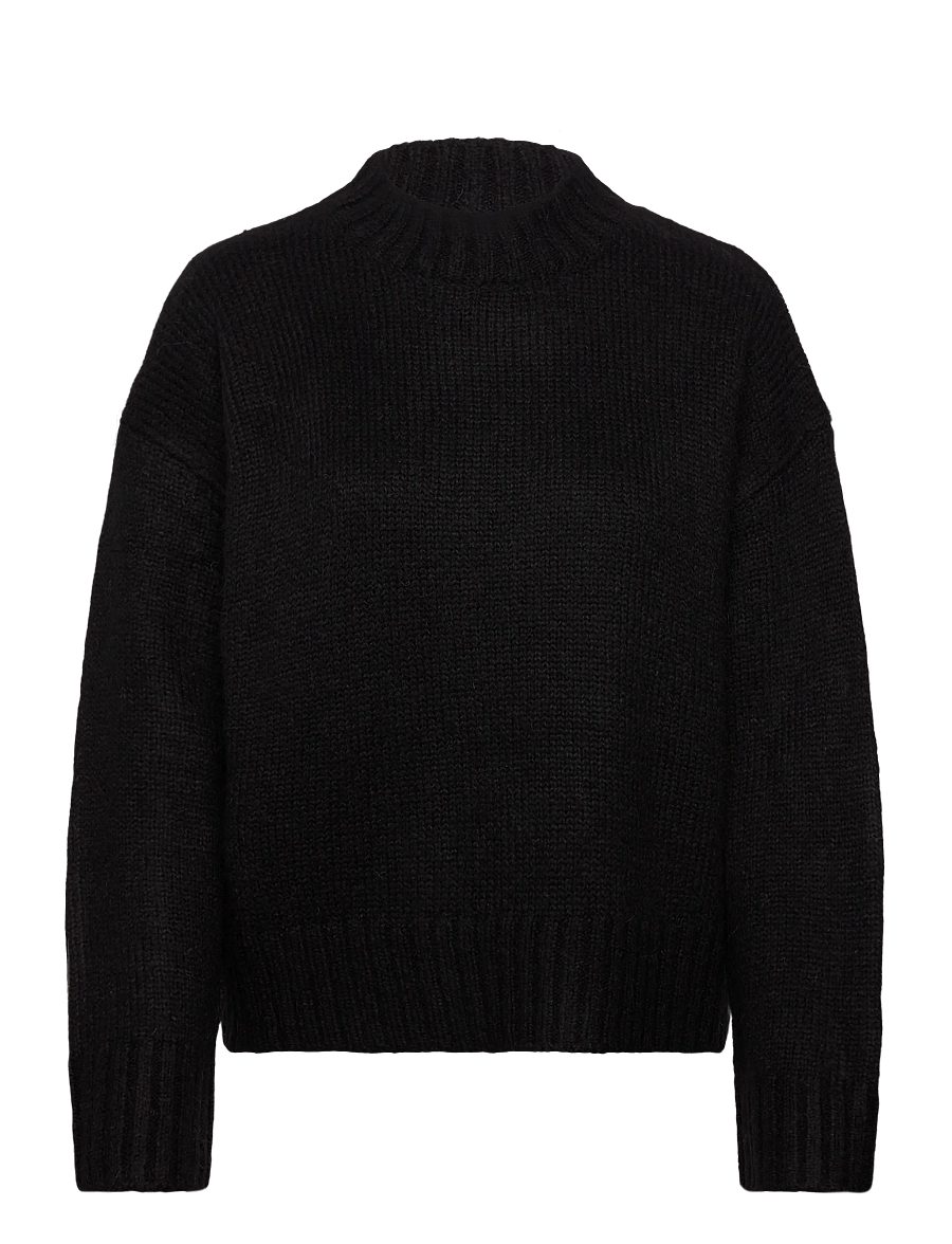 Rosemunde - RWTulip Wool Blend LS Turtleneck Pl - pullover - black - 0