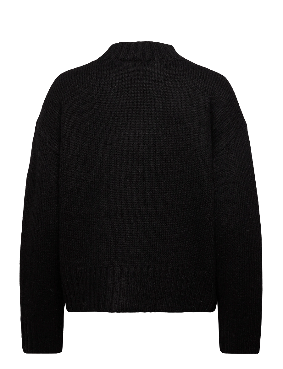Rosemunde - RWTulip Wool Blend LS Turtleneck Pl - pullover - black - 1