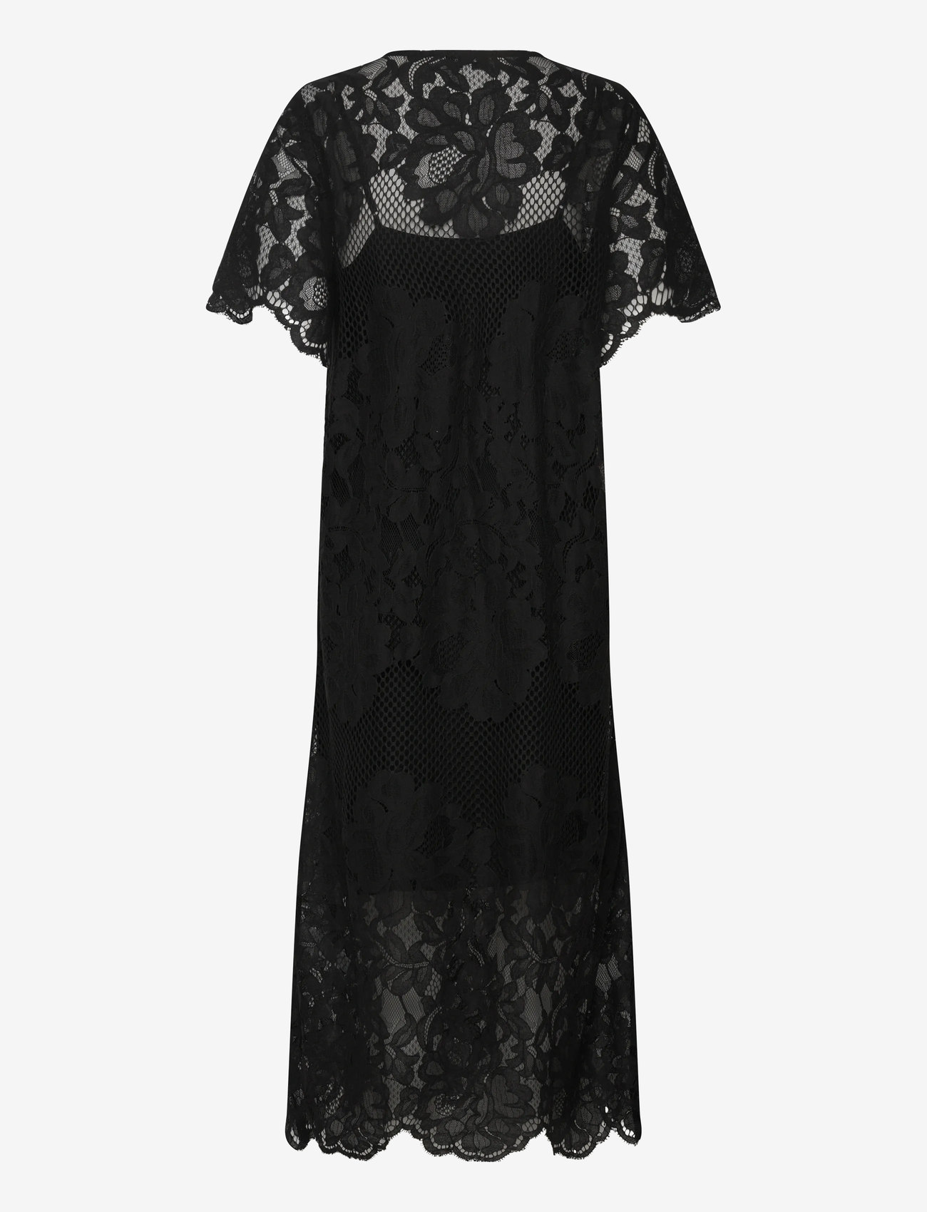 Rosemunde - RWHavana 3/4 Dress - pitskleidid - black - 2