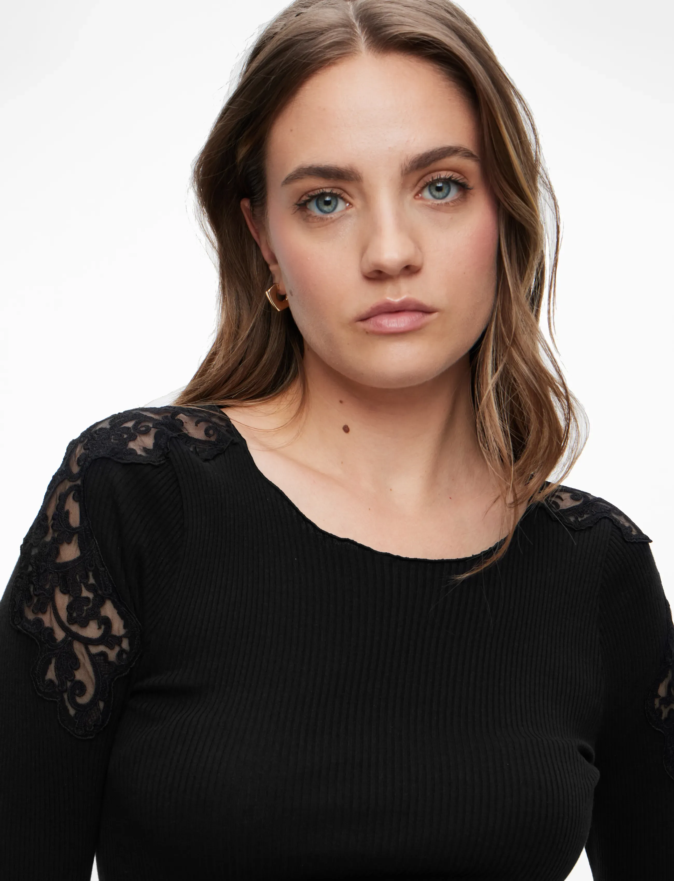 Rosemunde Rwbaybay Ls Lace T-Shirt dam – bild 8