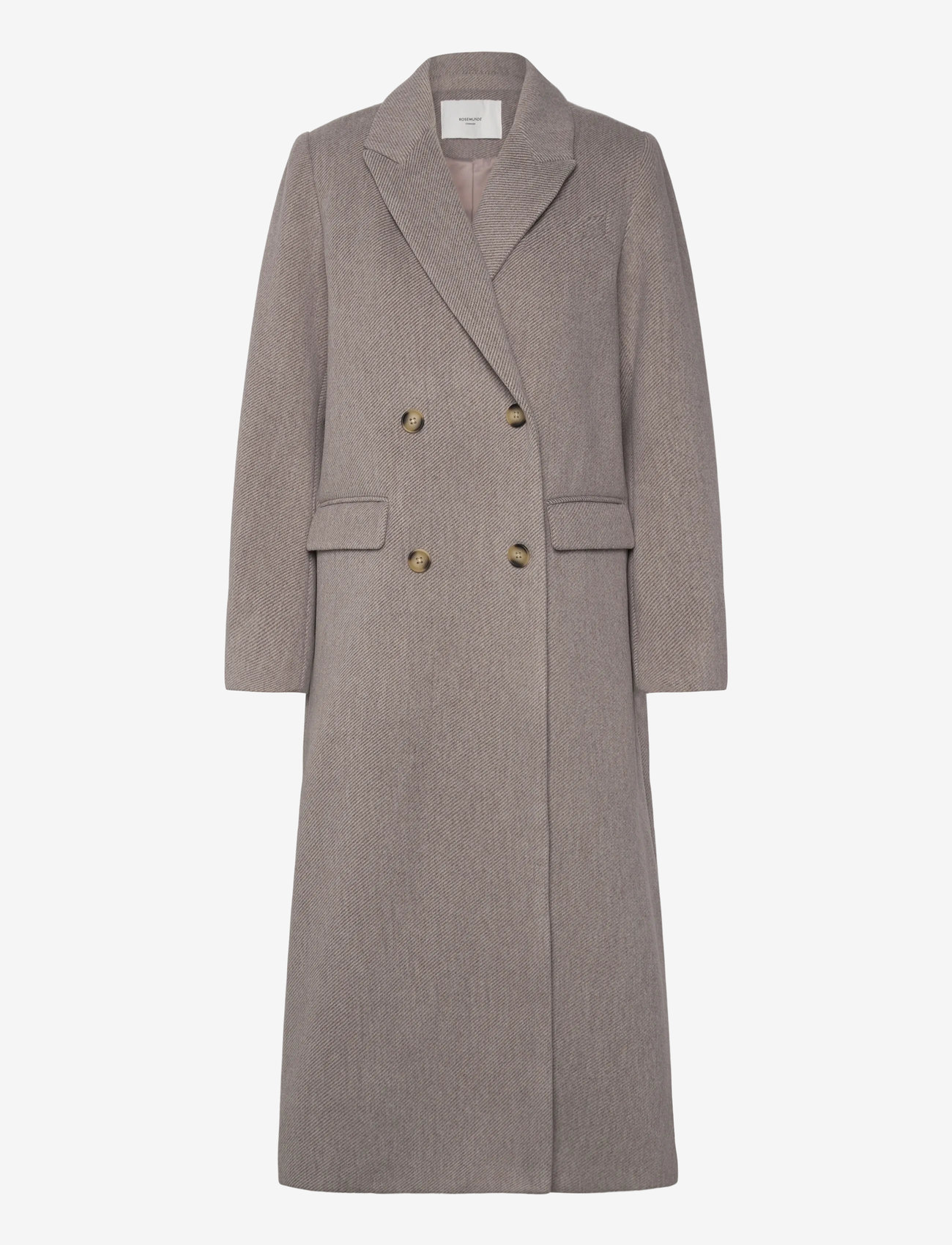 Rosemunde - RWTova LS Long Coat - talvejoped - atmosphere melange - 0