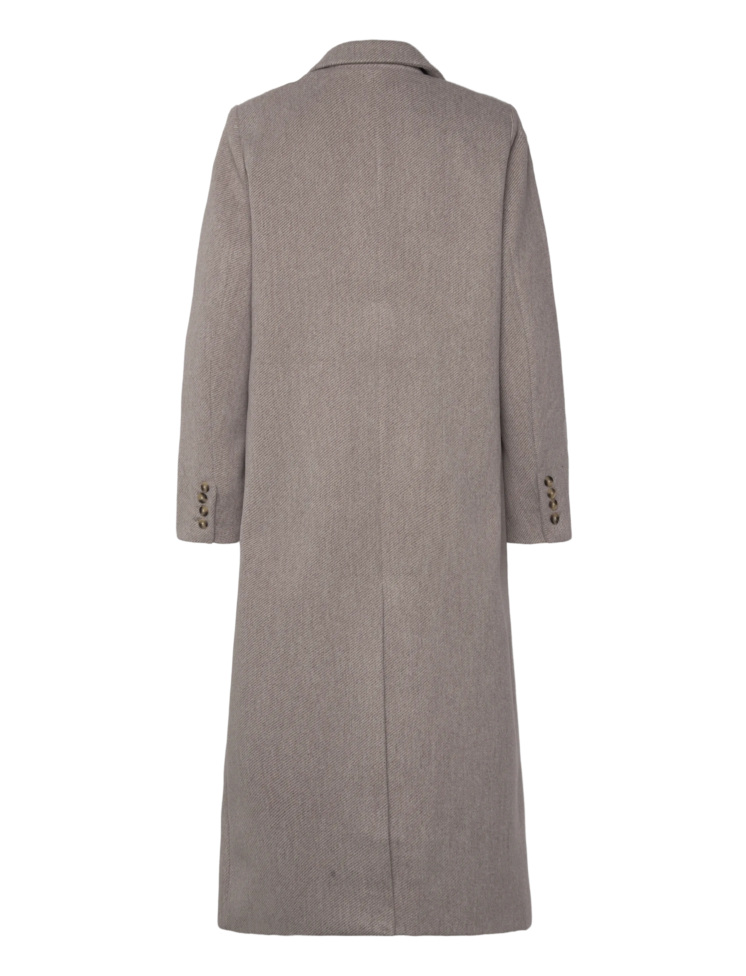 Rosemunde - RWTova LS Long Coat - talvejoped - atmosphere melange - 1