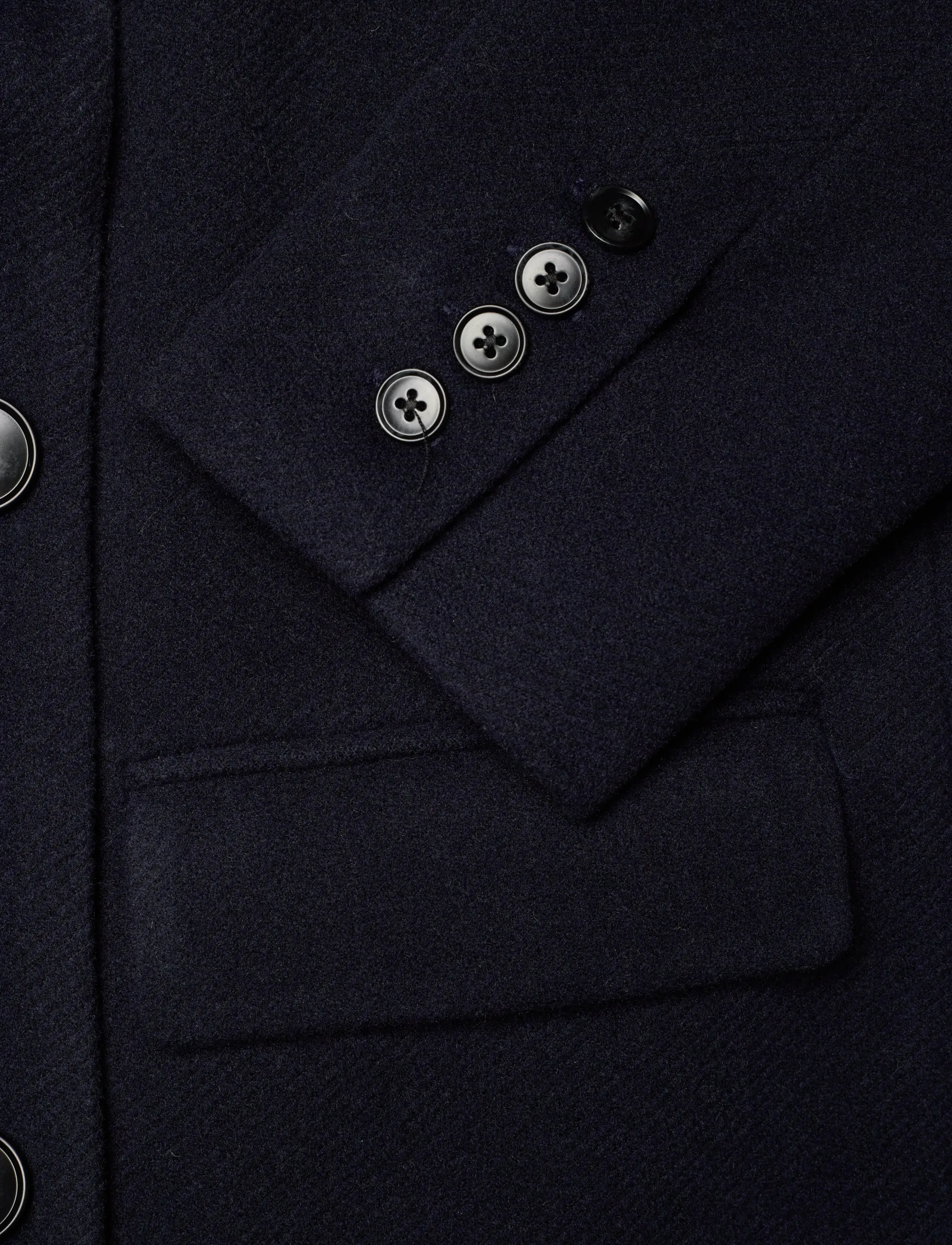 Rosemunde - RWTova LS Long Coat - Žieminės striukės - navy - 4