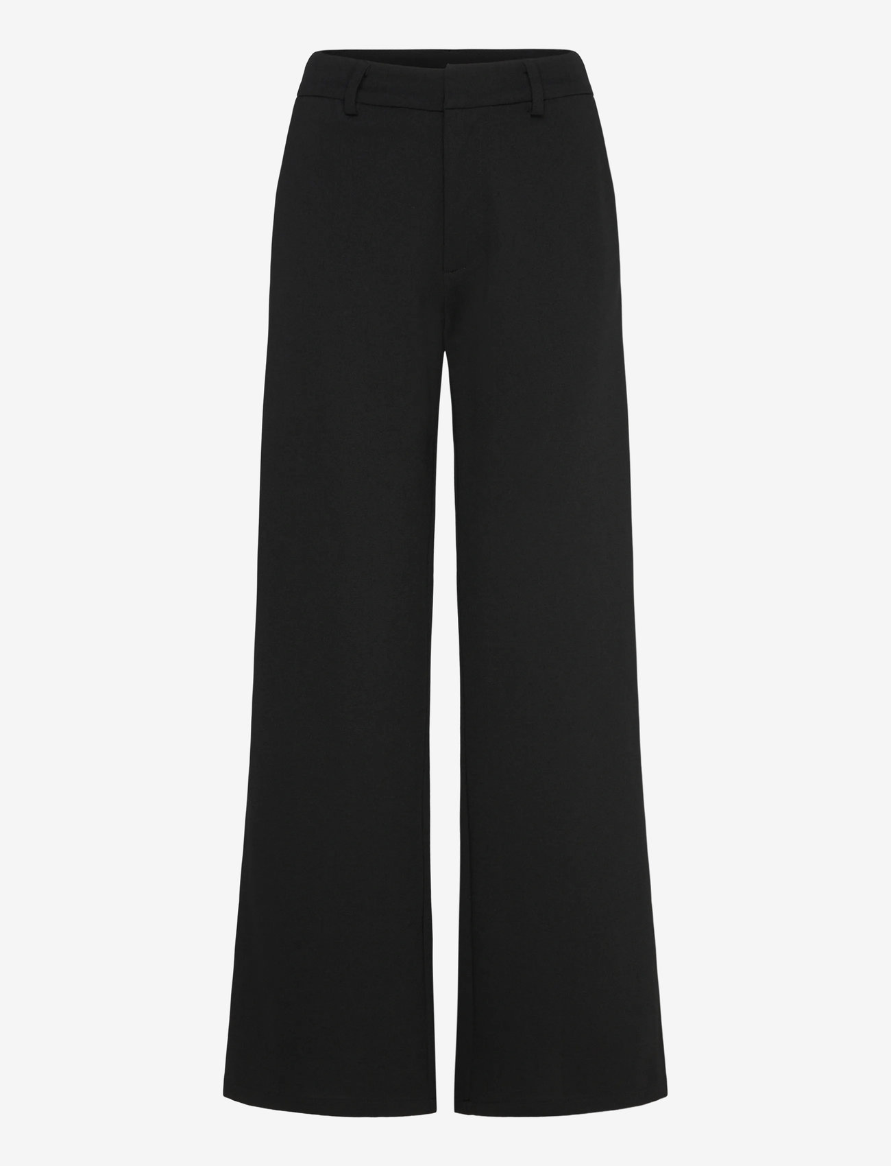 Rosemunde - RWFreya MW Straight Trousers - habitbukser - black - 1