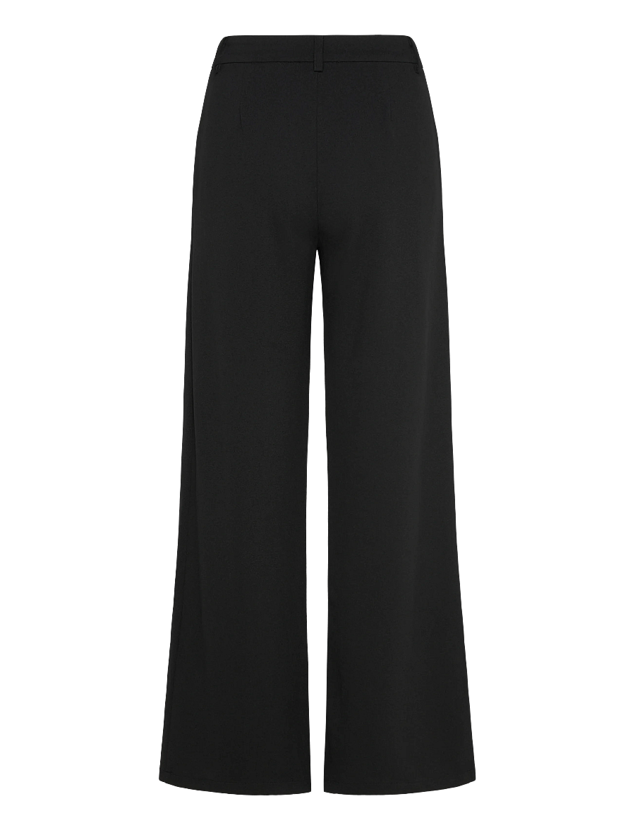 Rosemunde - RWFreya MW Straight Trousers - tailored trousers - black - 2