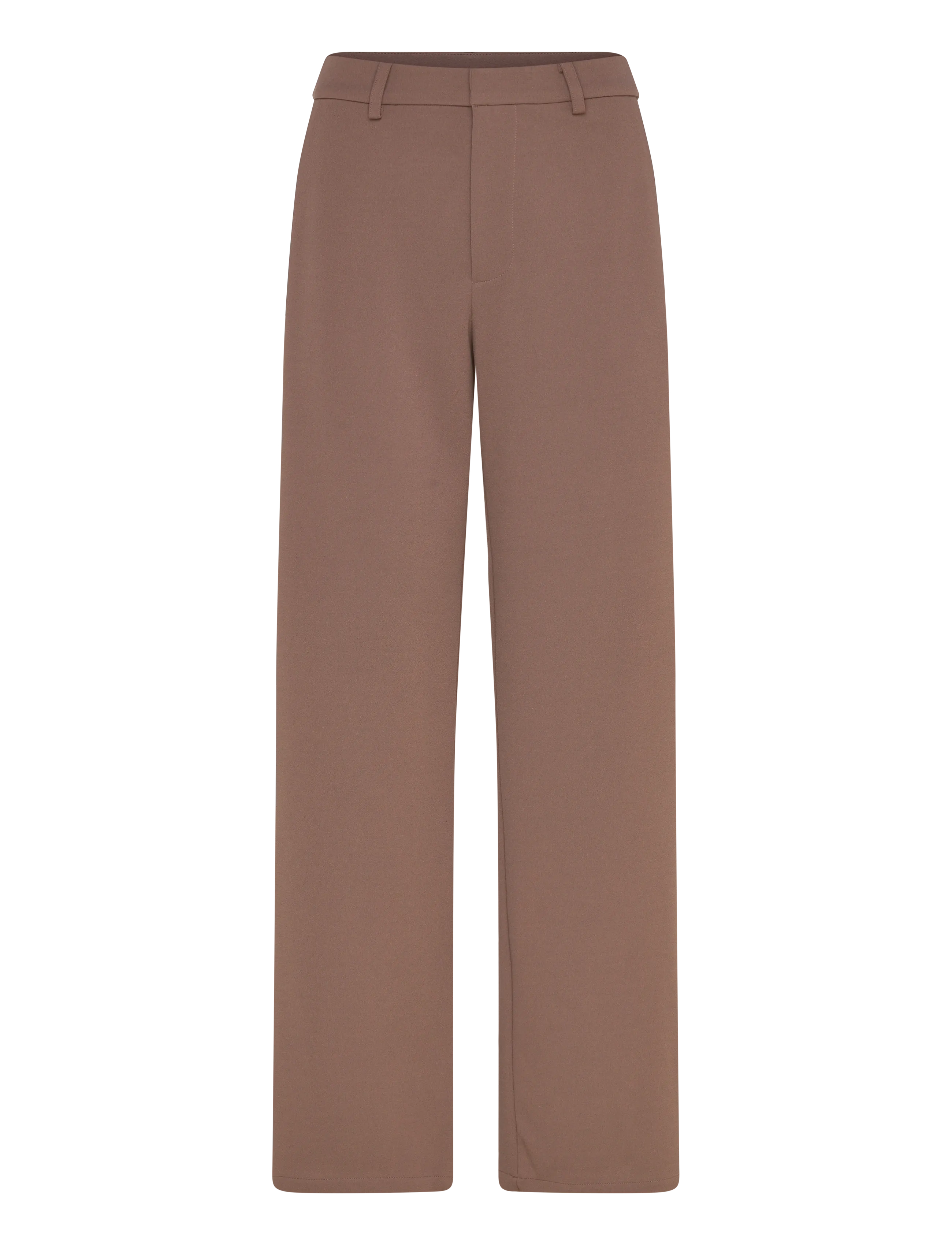 Rosemunde Rwfreya Mw Straight Trousers, XL, Brown, Bukser > Lige Ben, Dame