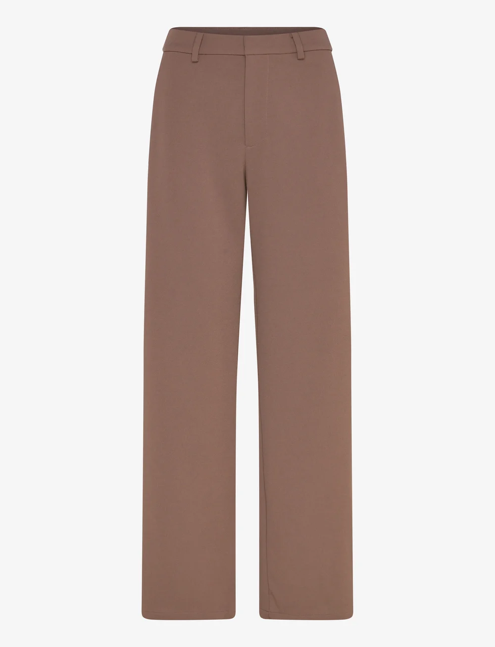 Rosemunde - RWFreya MW Straight Trousers - kostymbyxor - falcon - 0