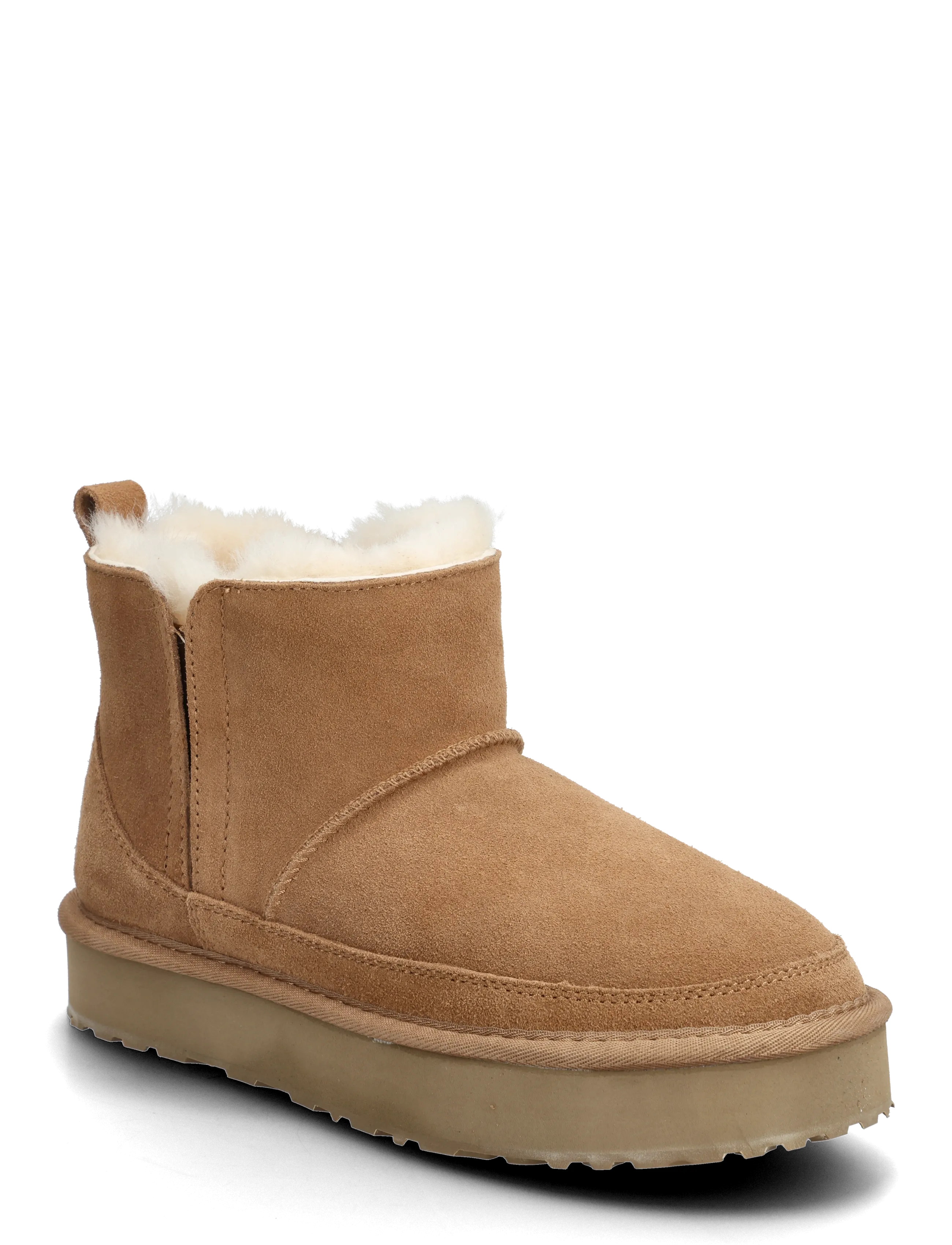 Rosemunde RHEvelyn Leather Elastic Boot - Sko - ALMOND / beige