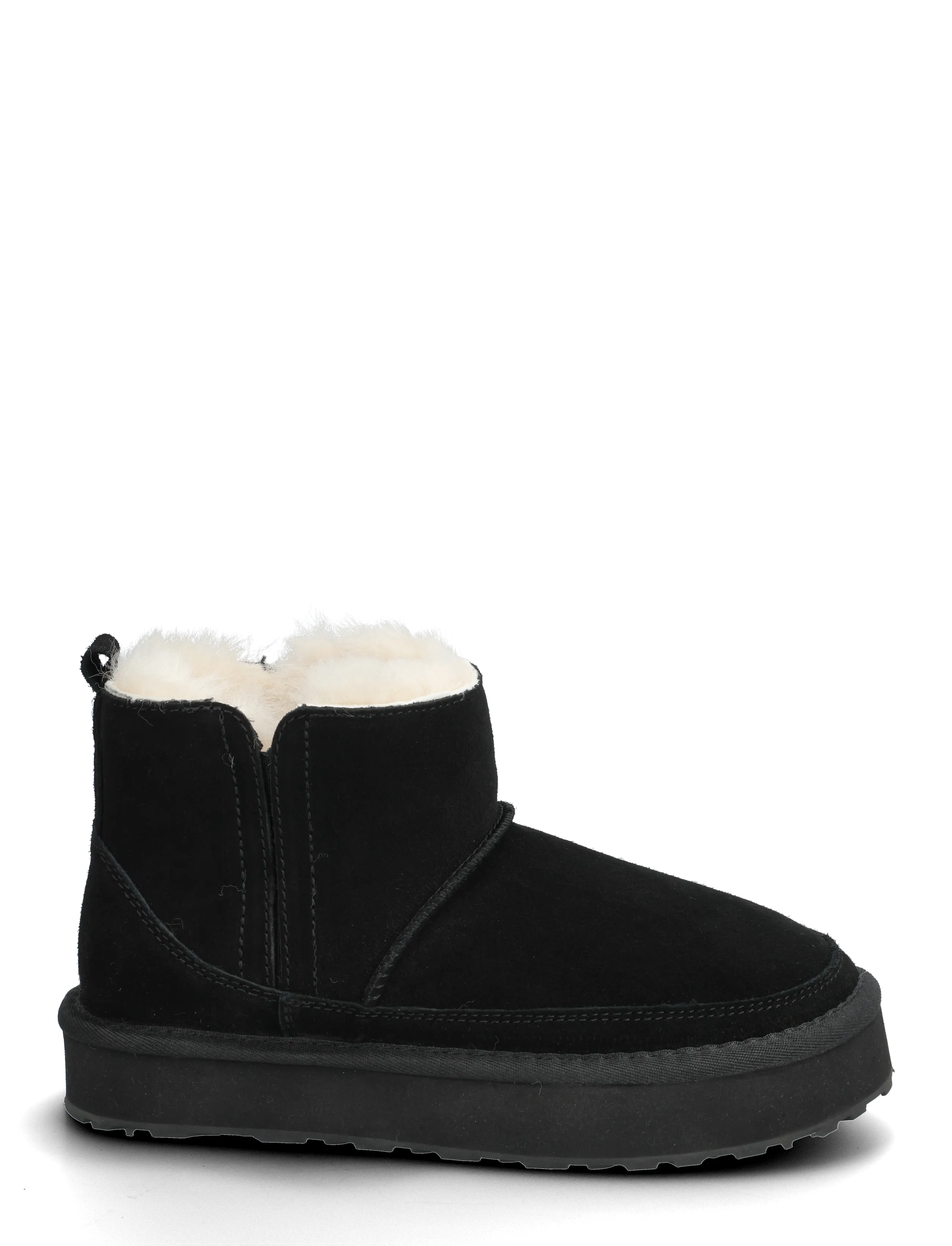 Rosemunde - RHEvelyn Leather Elastic Boot - teddy boots - black - 2