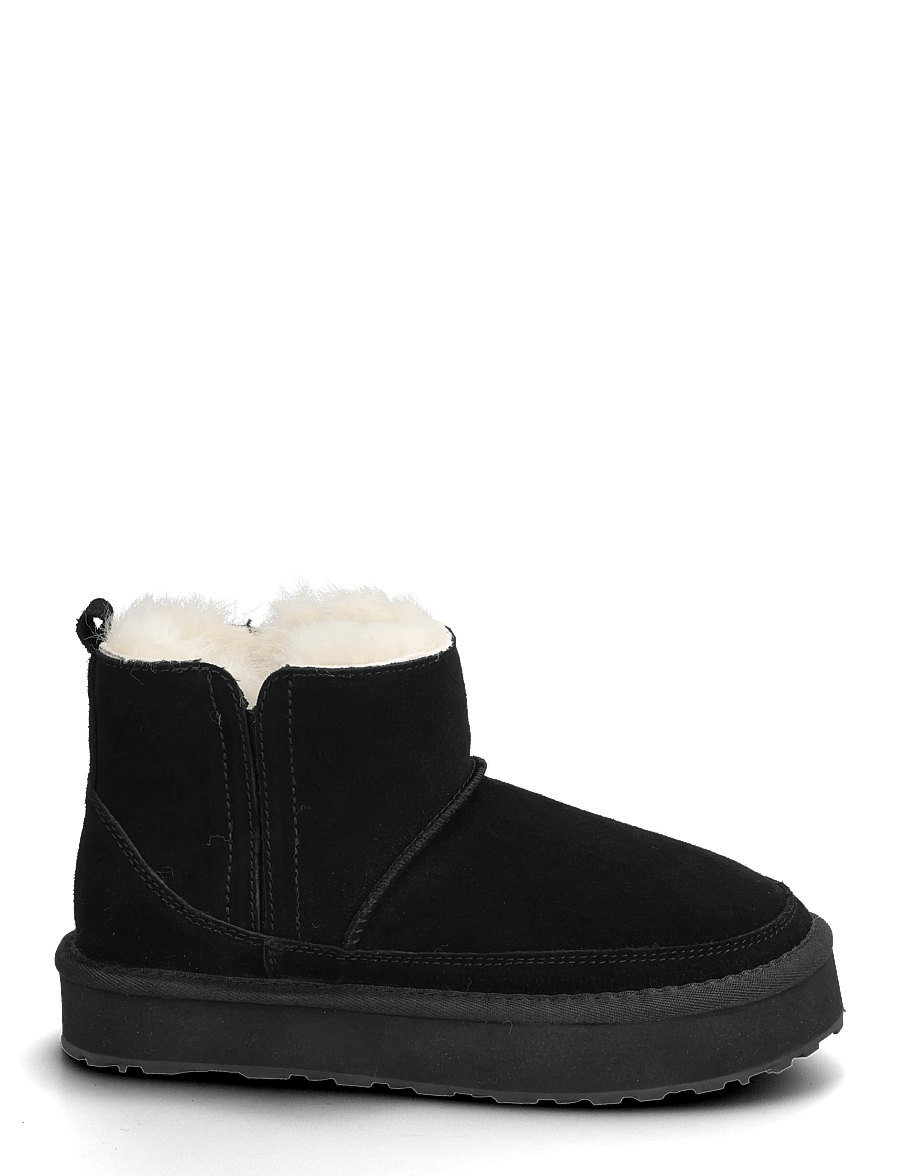 Rosemunde - RHEvelyn Leather Elastic Boot - teddy-stiefel - black - 2