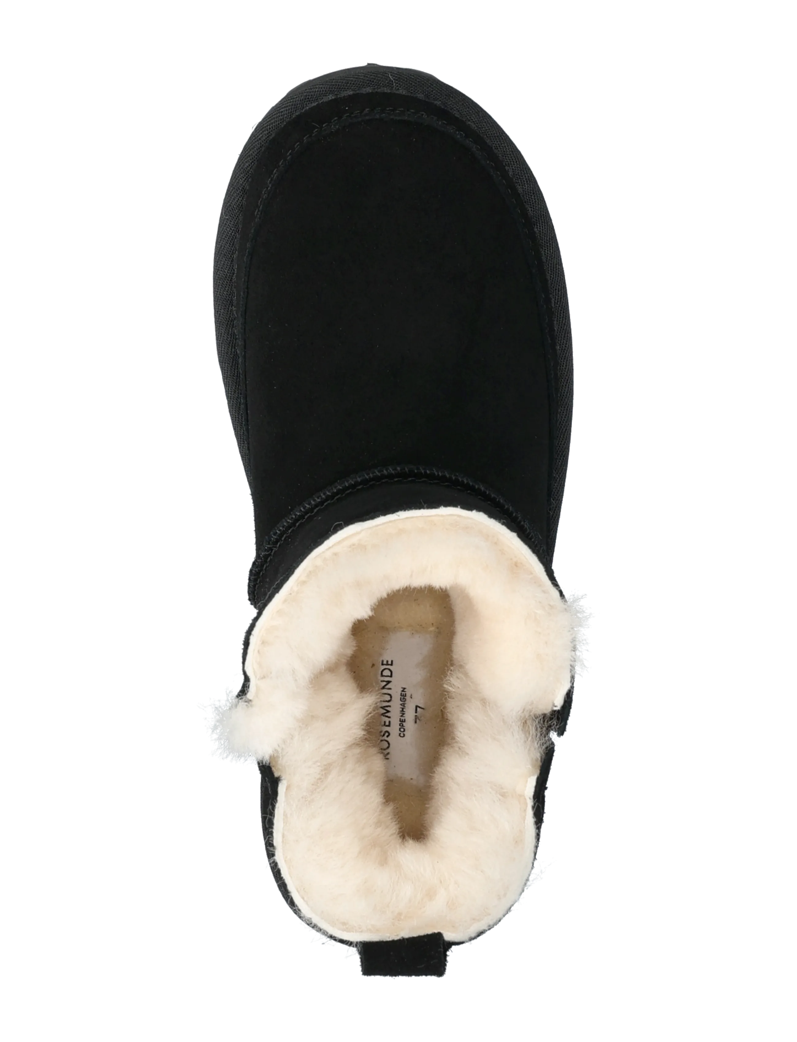 Rosemunde - RHEvelyn Leather Elastic Boot - teddy boots - black - 4