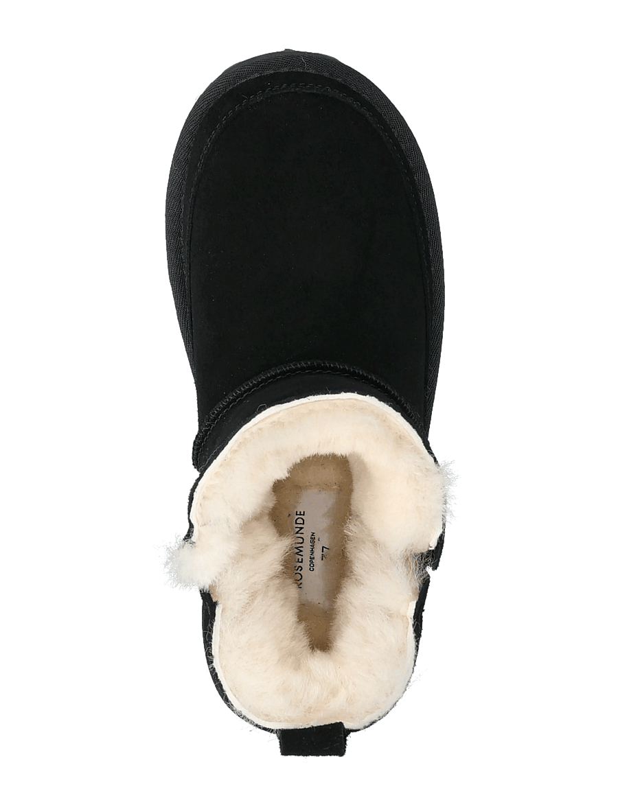Rosemunde - RHEvelyn Leather Elastic Boot - teddy-stiefel - black - 4