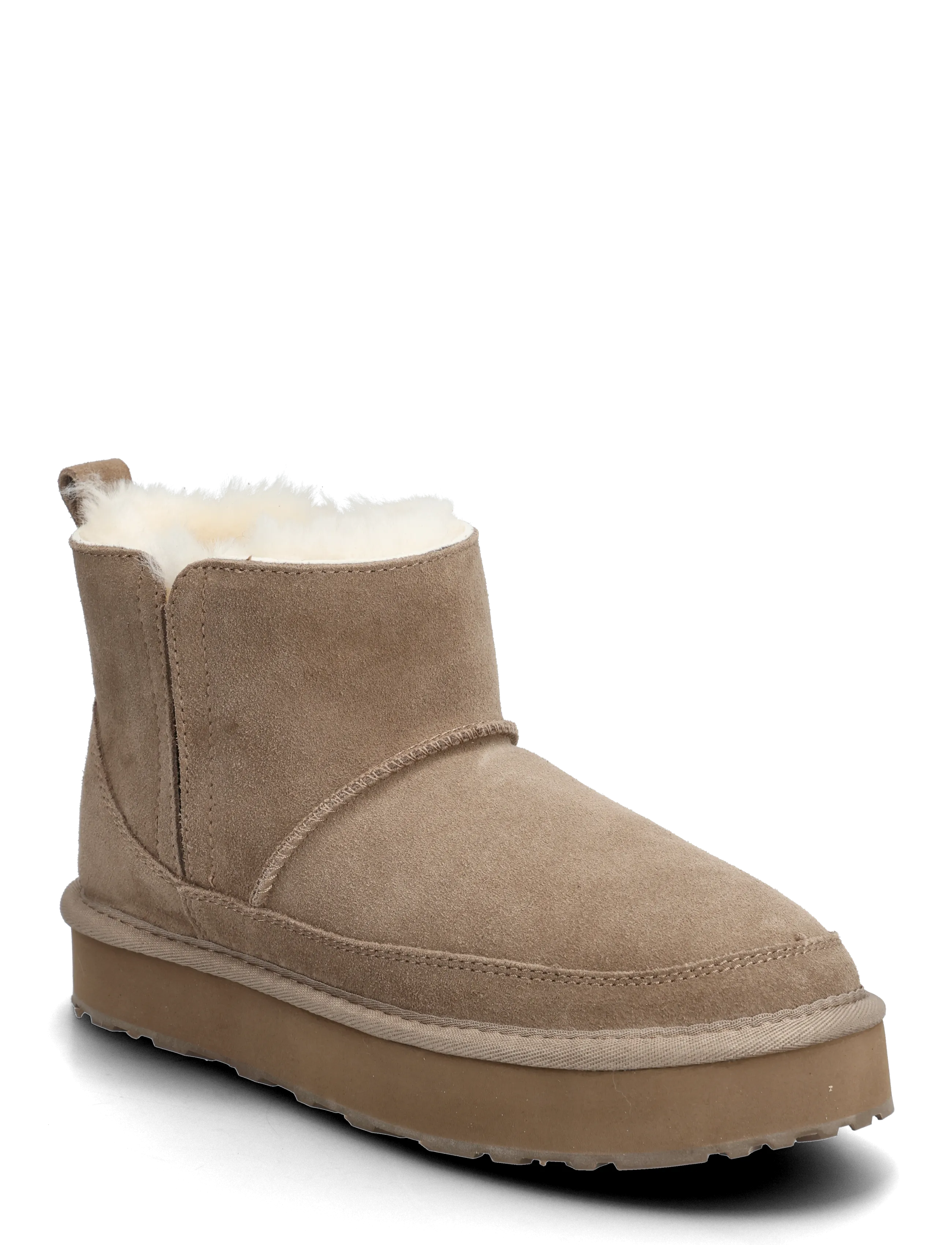 Rosemunde RHEvelyn Leather Elastic Boot - Sko - ELK BROWN / beige