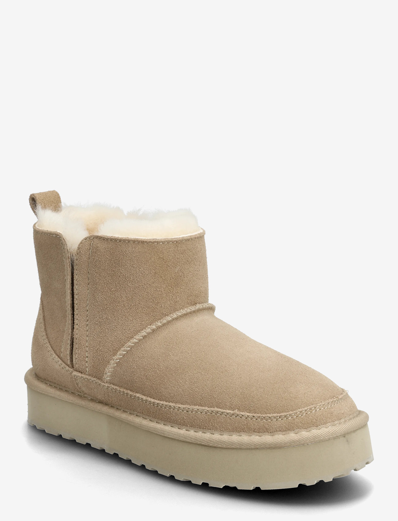 Rosemunde - RHEvelyn Leather Elastic Boot - lumesaapad - taupe - 1