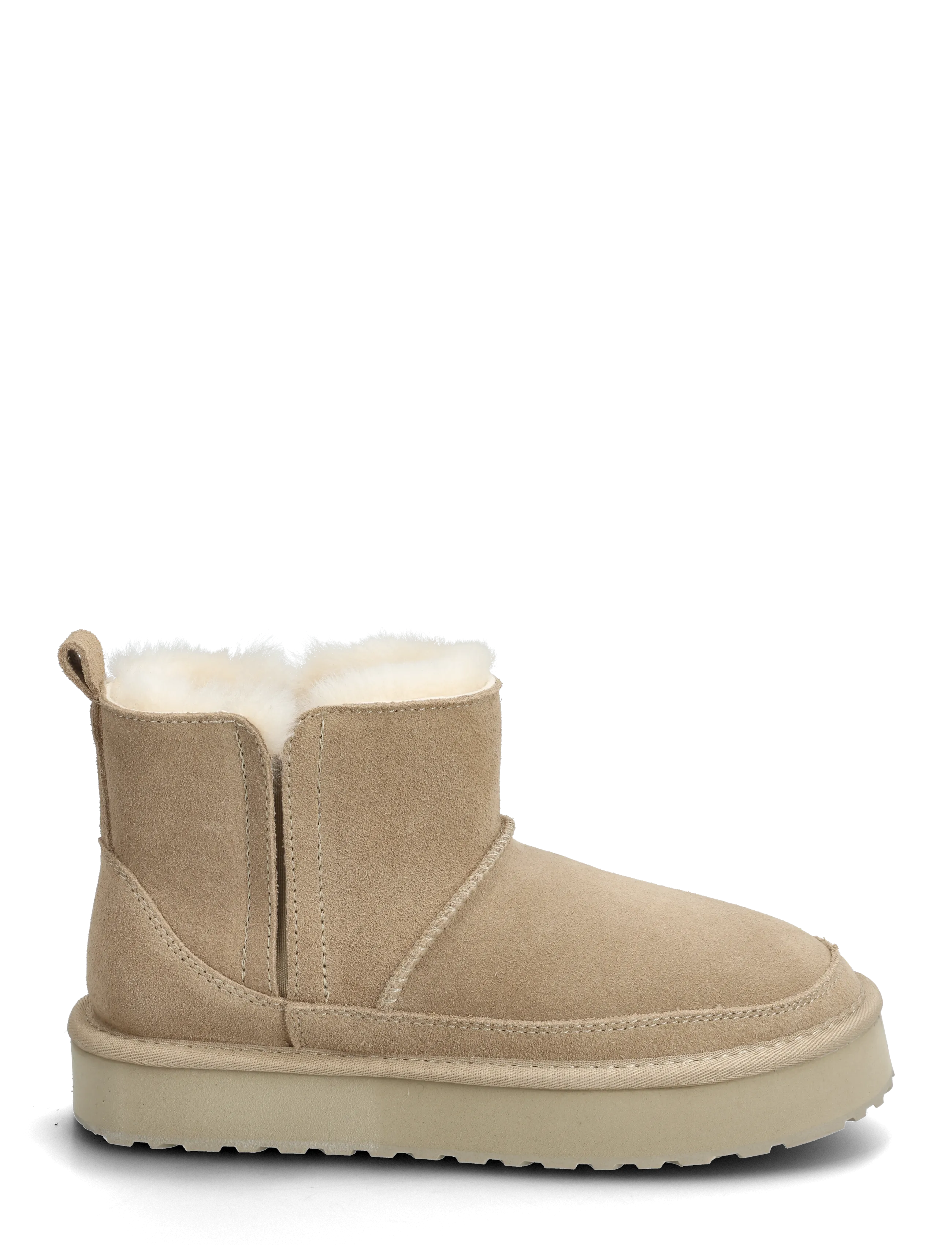 Rosemunde - RHEvelyn Leather Elastic Boot - bamsestøvler - taupe - 2