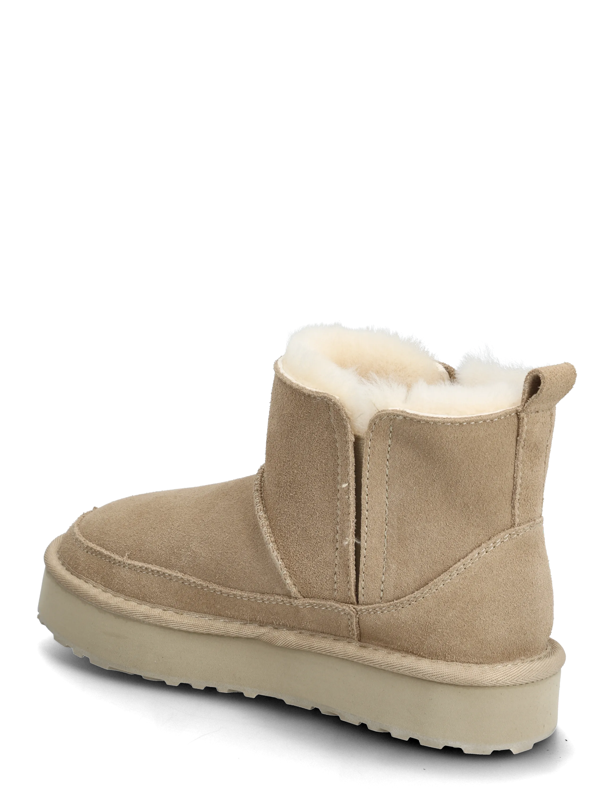 Rosemunde - RHEvelyn Leather Elastic Boot - bamsestøvler - taupe - 3