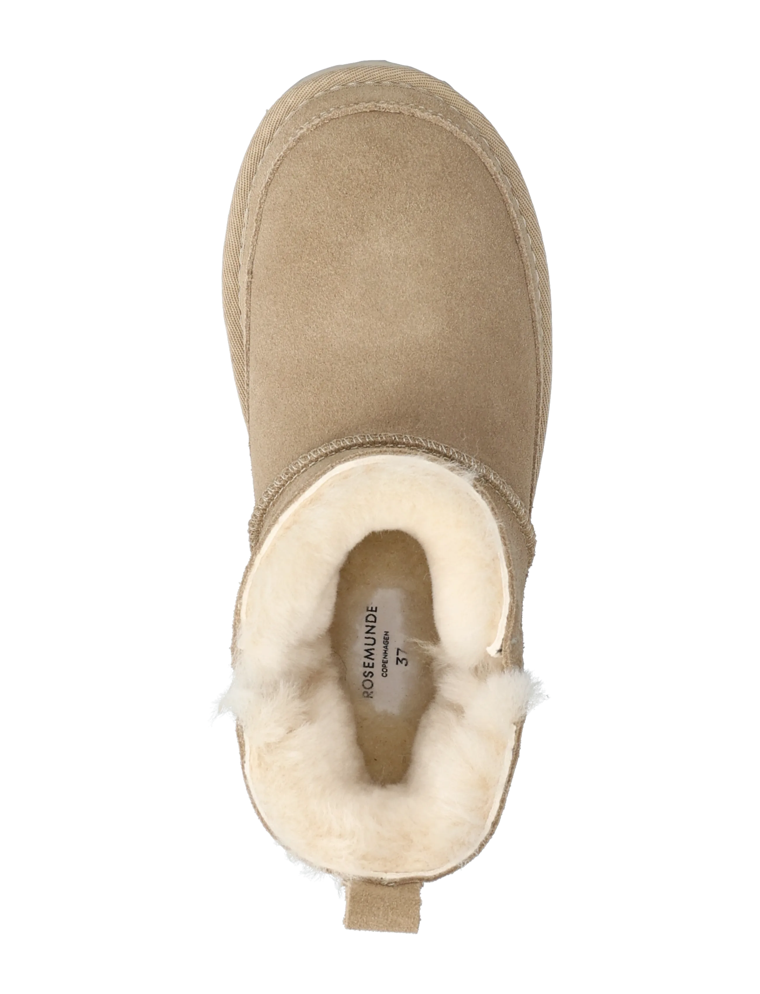 Rosemunde - RHEvelyn Leather Elastic Boot - bamsestøvler - taupe - 4