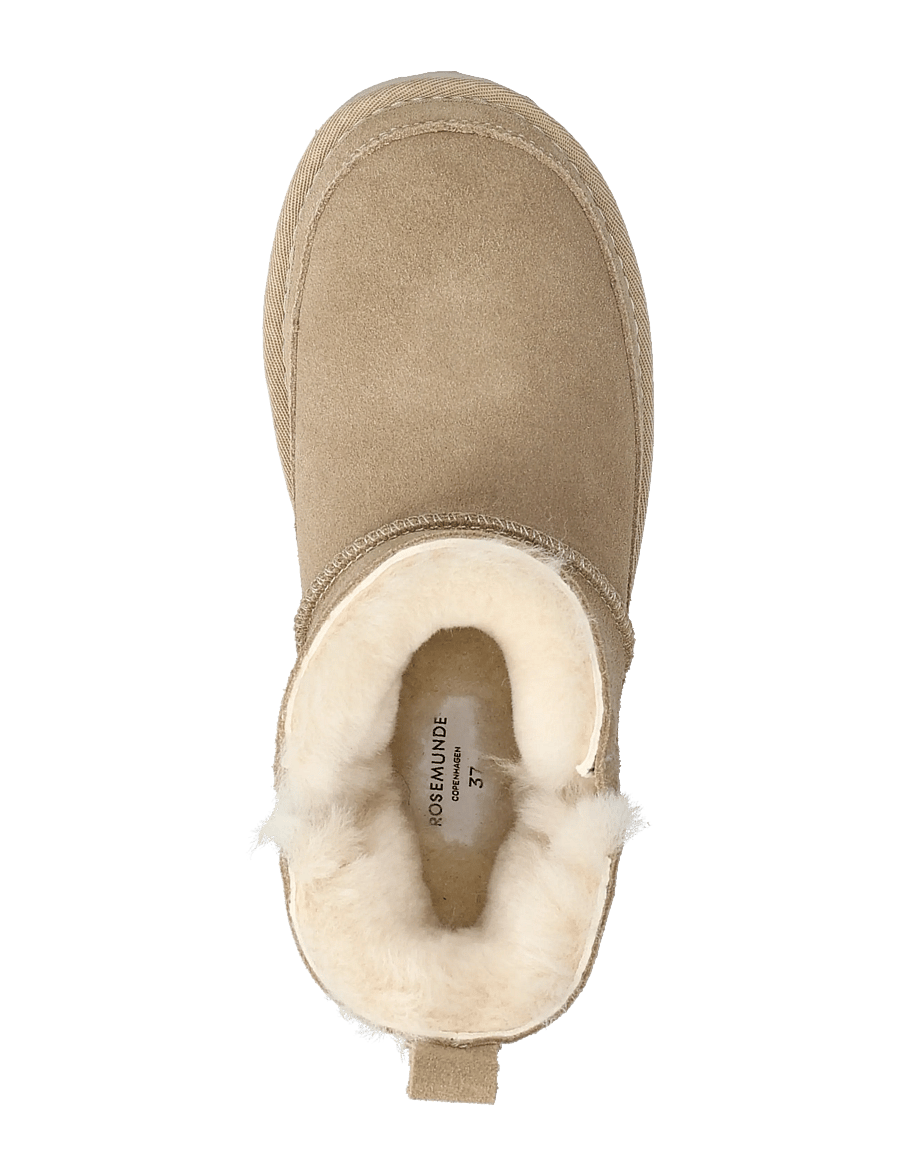 Rosemunde - RHEvelyn Leather Elastic Boot - teddy-stiefel - taupe - 4