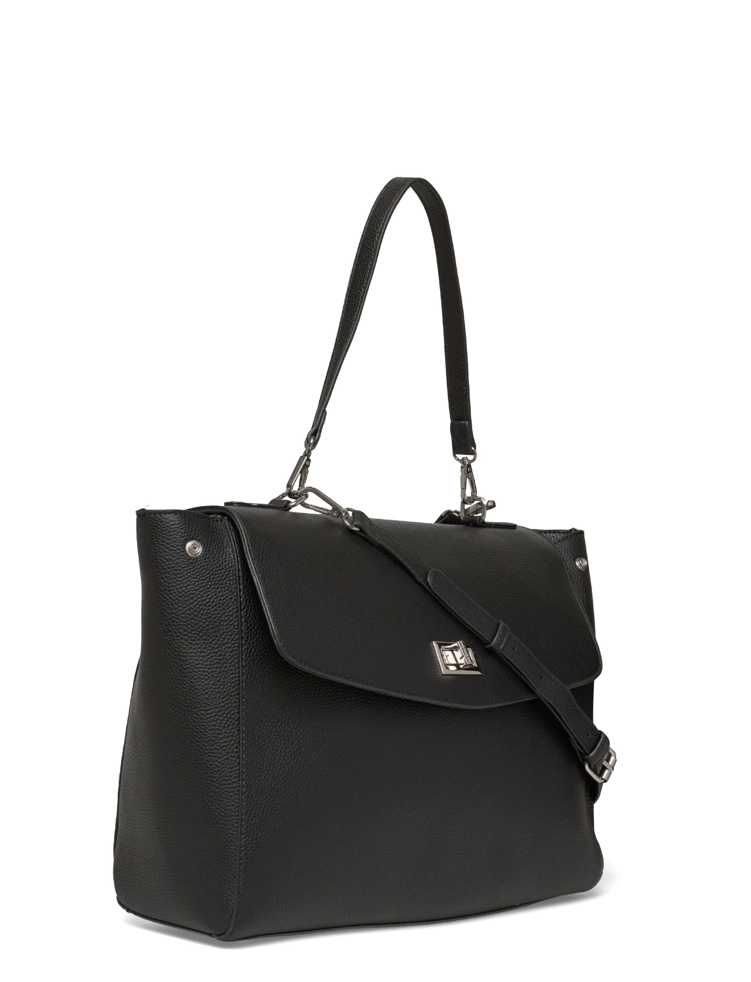 Rosemunde - RBSanya Large Working Bag - vardagsstil - black silver - 2