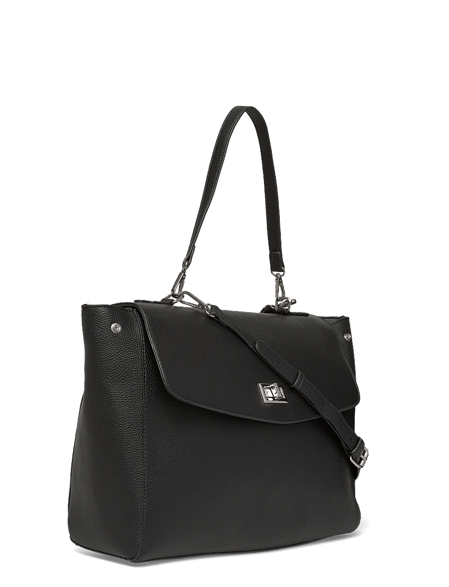 Rosemunde - RBSanya Large Working Bag - vardagsstil - black silver - 2