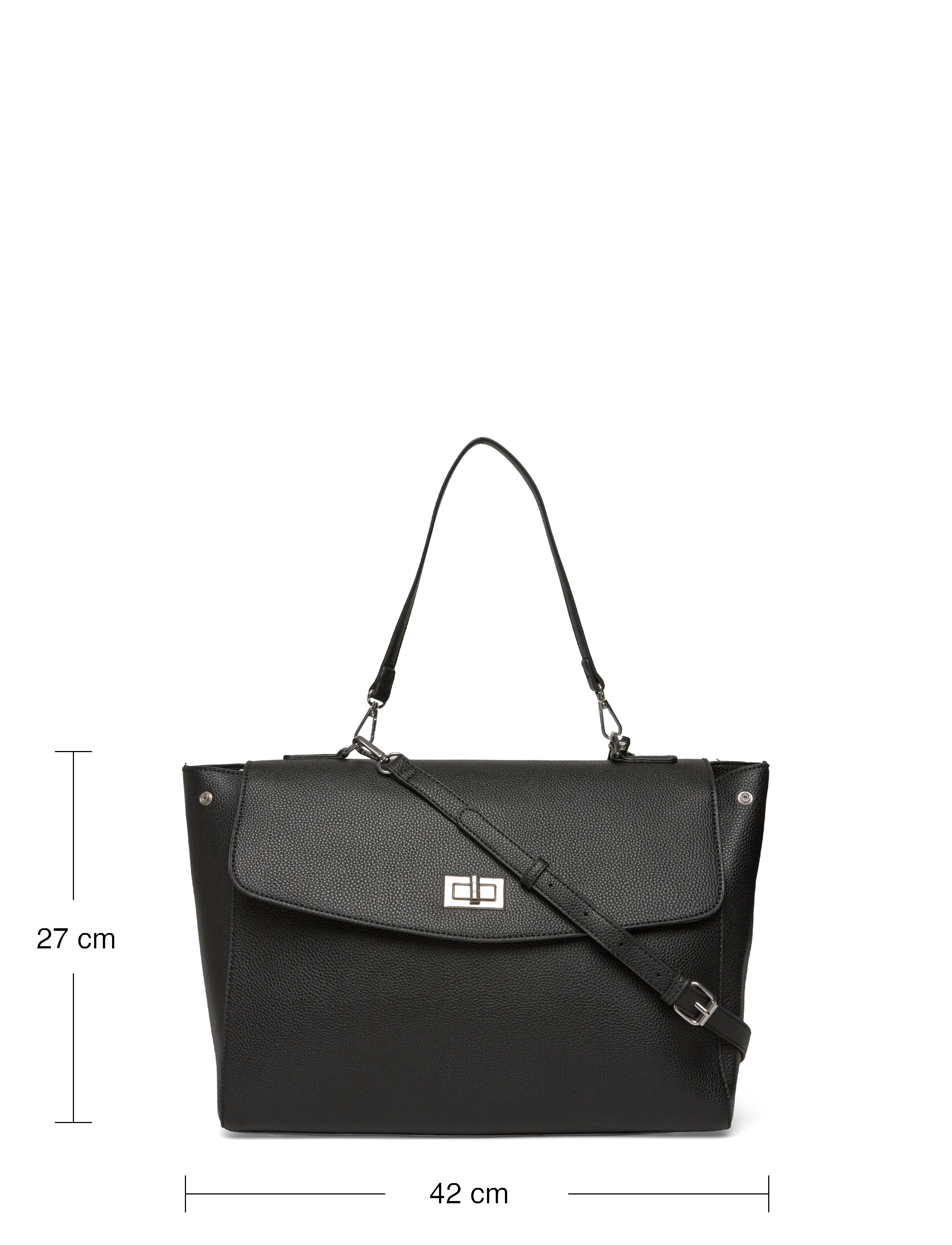 Rosemunde - RBSanya Large Working Bag - vardagsstil - black silver - 3