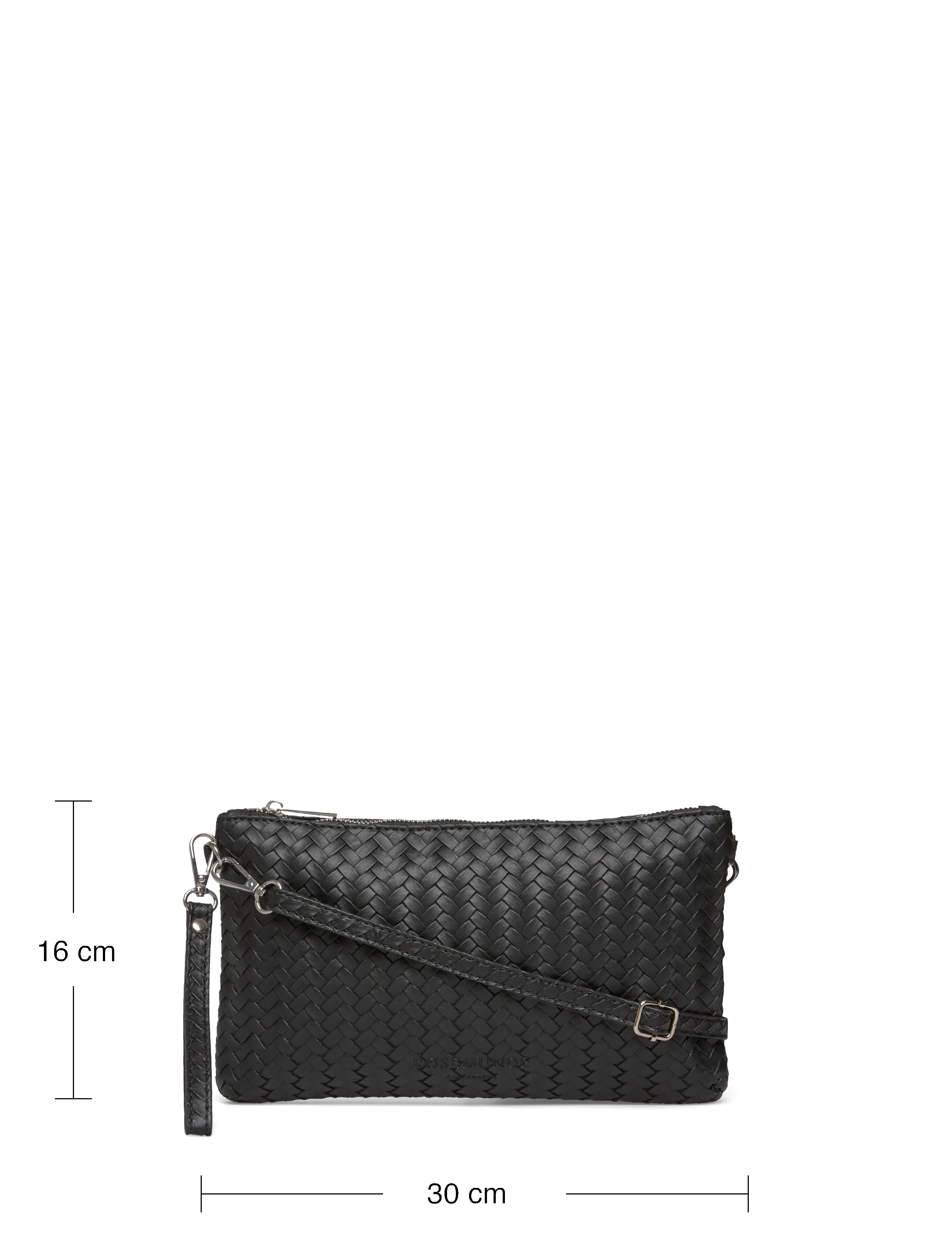Rosemunde - RBRemi Medium Clutch - aksessuaarid - black silver - 3
