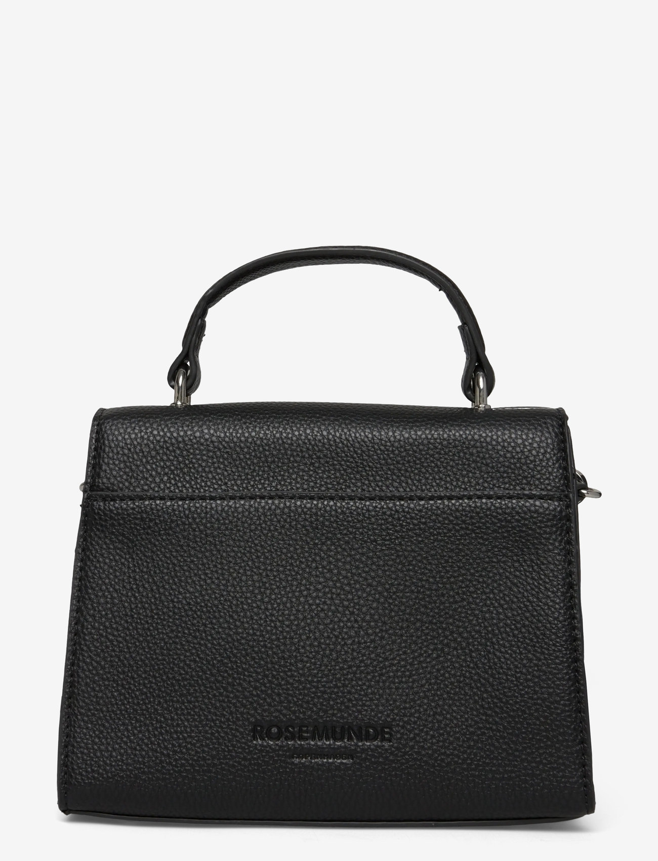 Rosemunde - RBSanya Medium Top Handle Bag - speciella tillfällen - black silver - 1