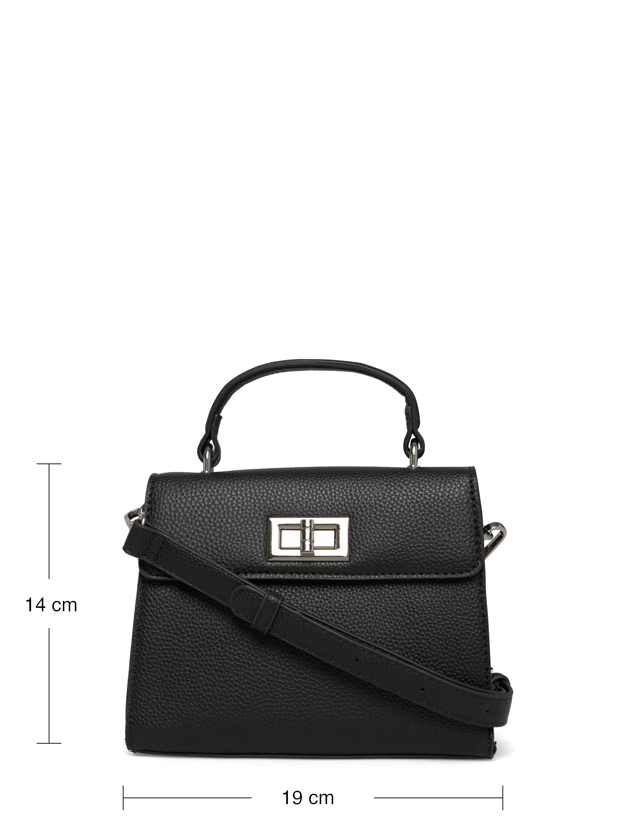 Rosemunde - RBSanya Medium Top Handle Bag - black silver - 3