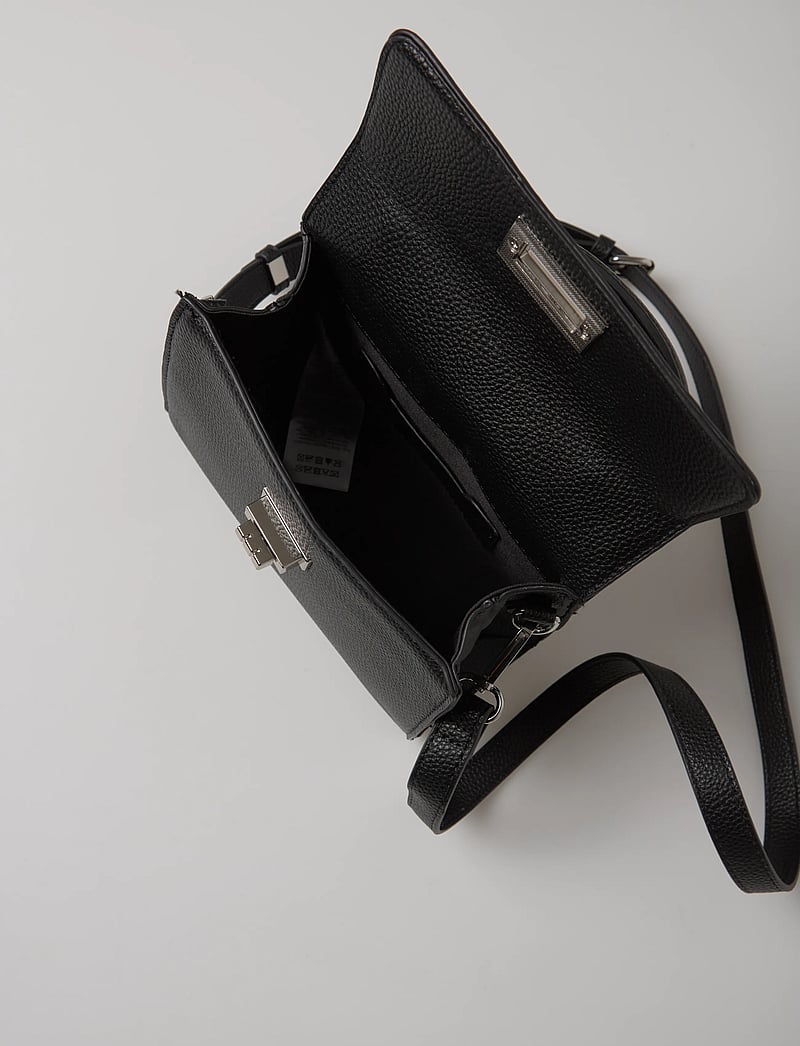 Rosemunde - RBSanya Medium Top Handle Bag - shoulder bags - black silver - 4