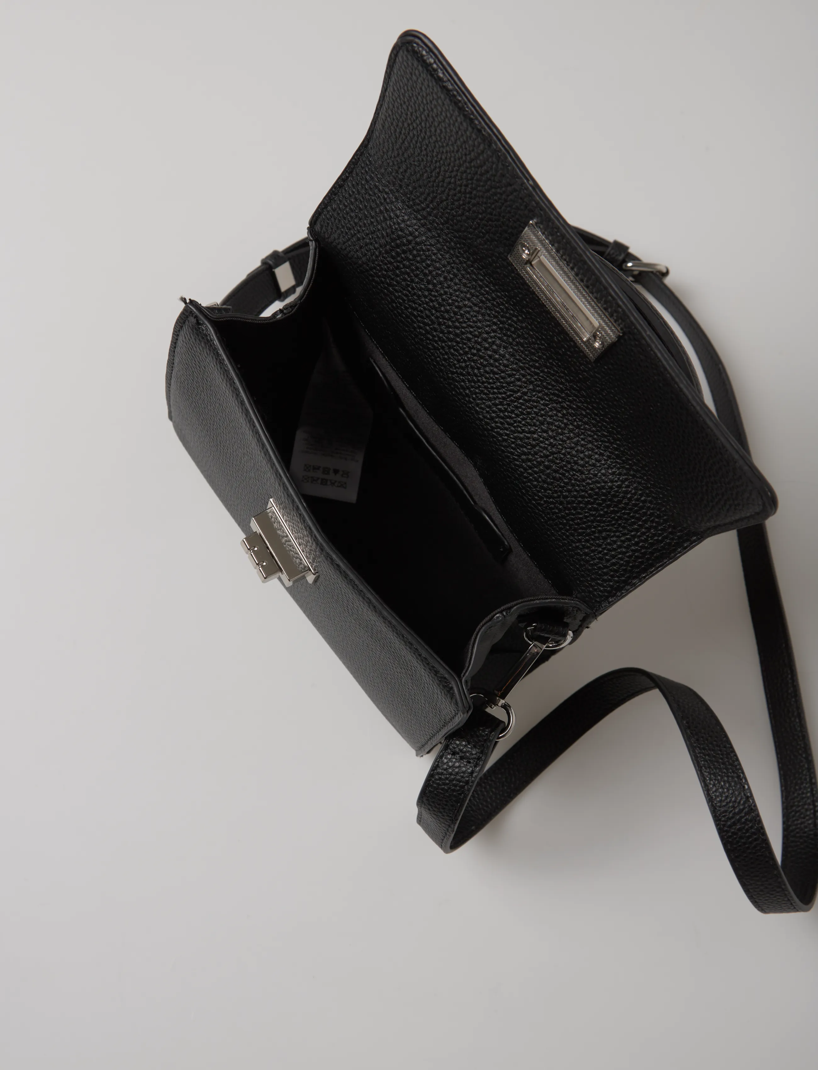 Rosemunde - RBSanya Medium Top Handle Bag - black silver - 4