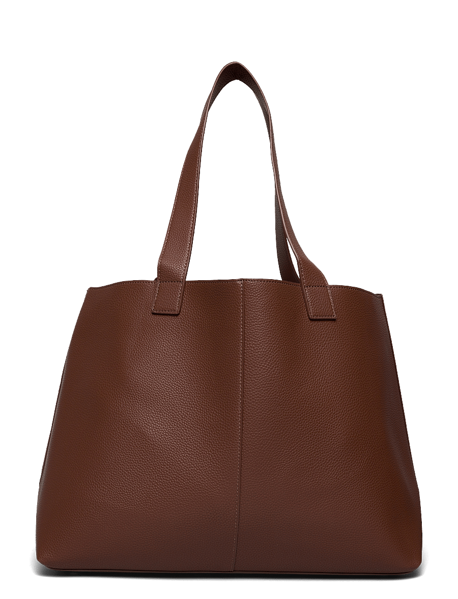Rosemunde - RBSanya Big Shopper - shoppingväskor - cocoa brown gold - 1