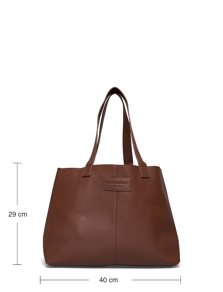 Rosemunde - RBSanya Big Shopper - shoppingväskor - cocoa brown gold - 4