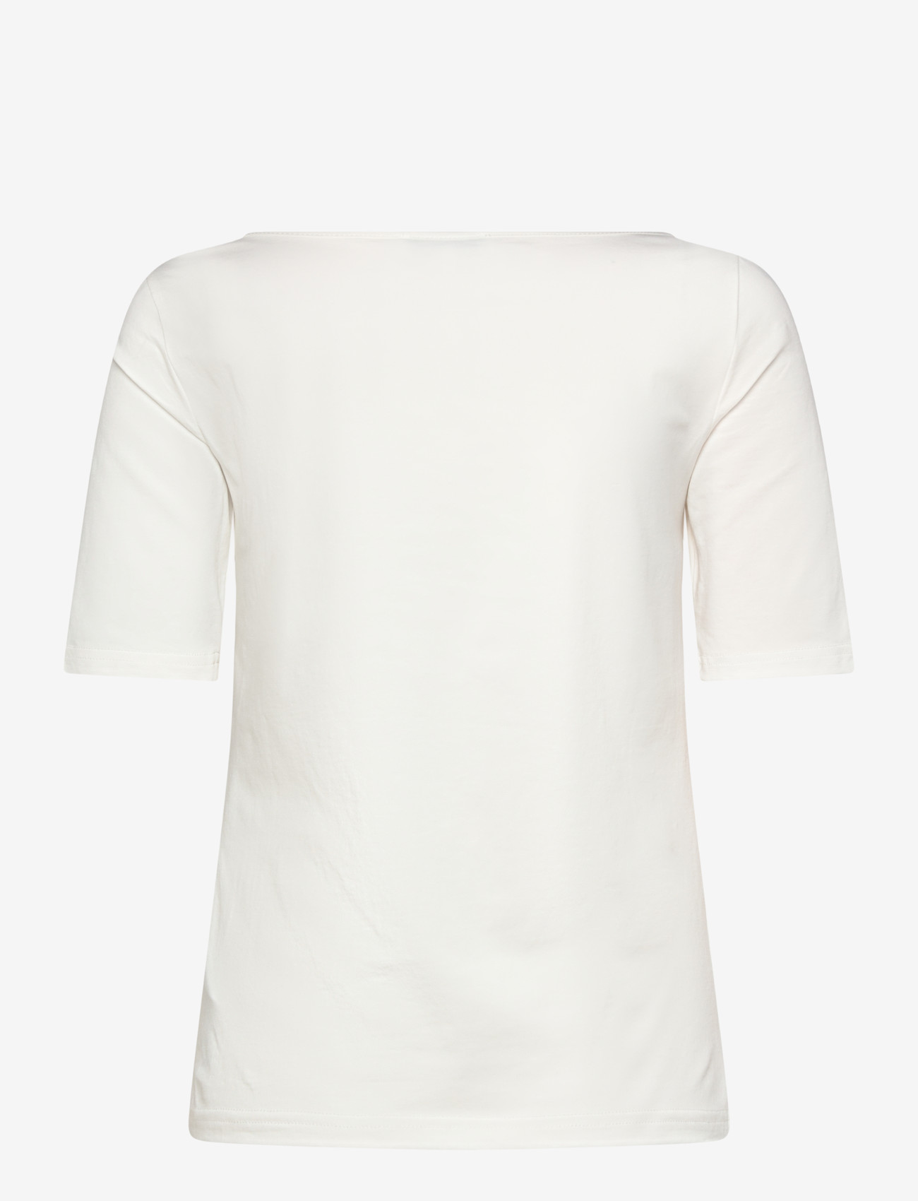 Rosemunde - RWNatali 2/4 Boatneck T-shirt - t-shirts - cloud dancer - 1