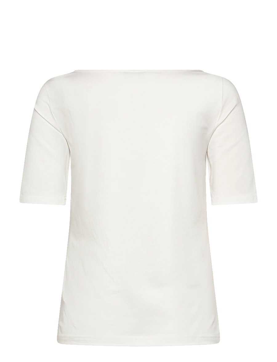 Rosemunde - RWNatali 2/4 Boatneck T-shirt - t-shirts - cloud dancer - 2