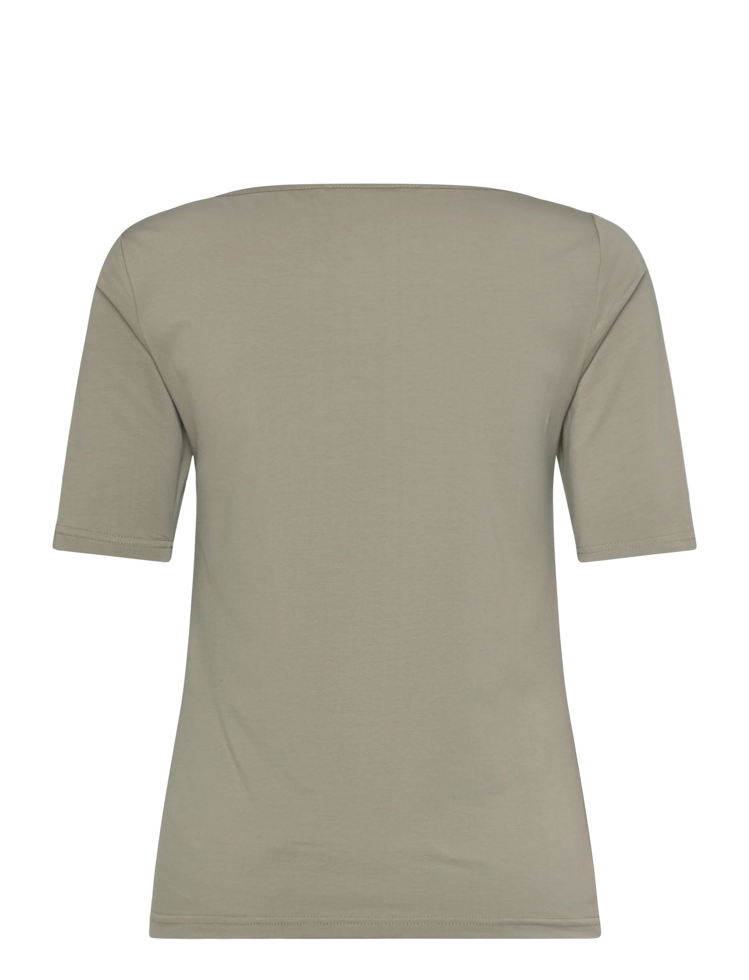 Rosemunde - RWNatali 2/4 Boatneck T-shirt - t-shirts - dried sage - 2