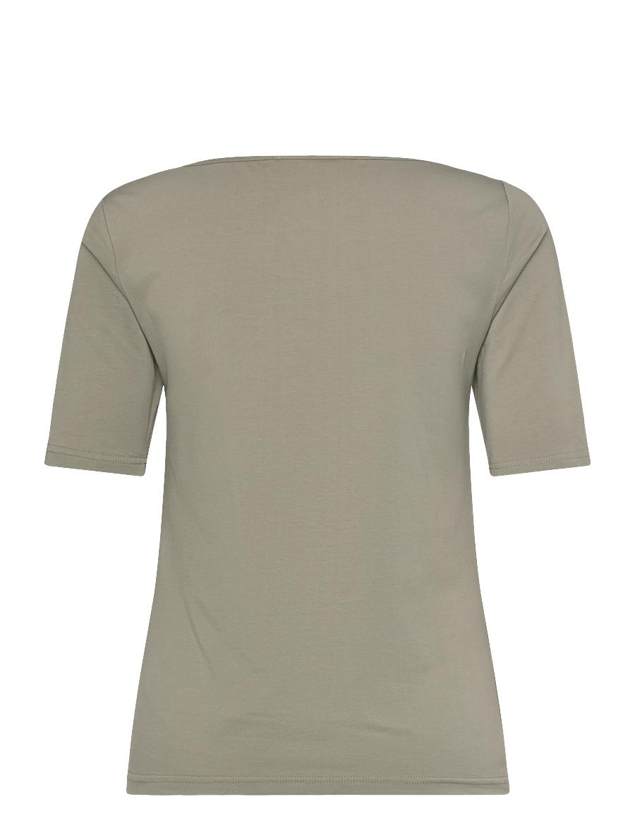 Rosemunde - RWNatali 2/4 Boatneck T-shirt - t-shirts - dried sage - 2